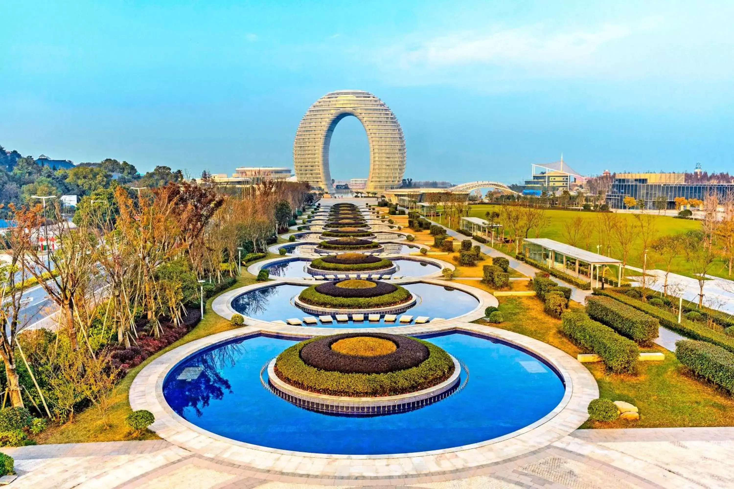 Property building in Sheraton Huzhou Taihu Lake Hot Spring Resort & Spa