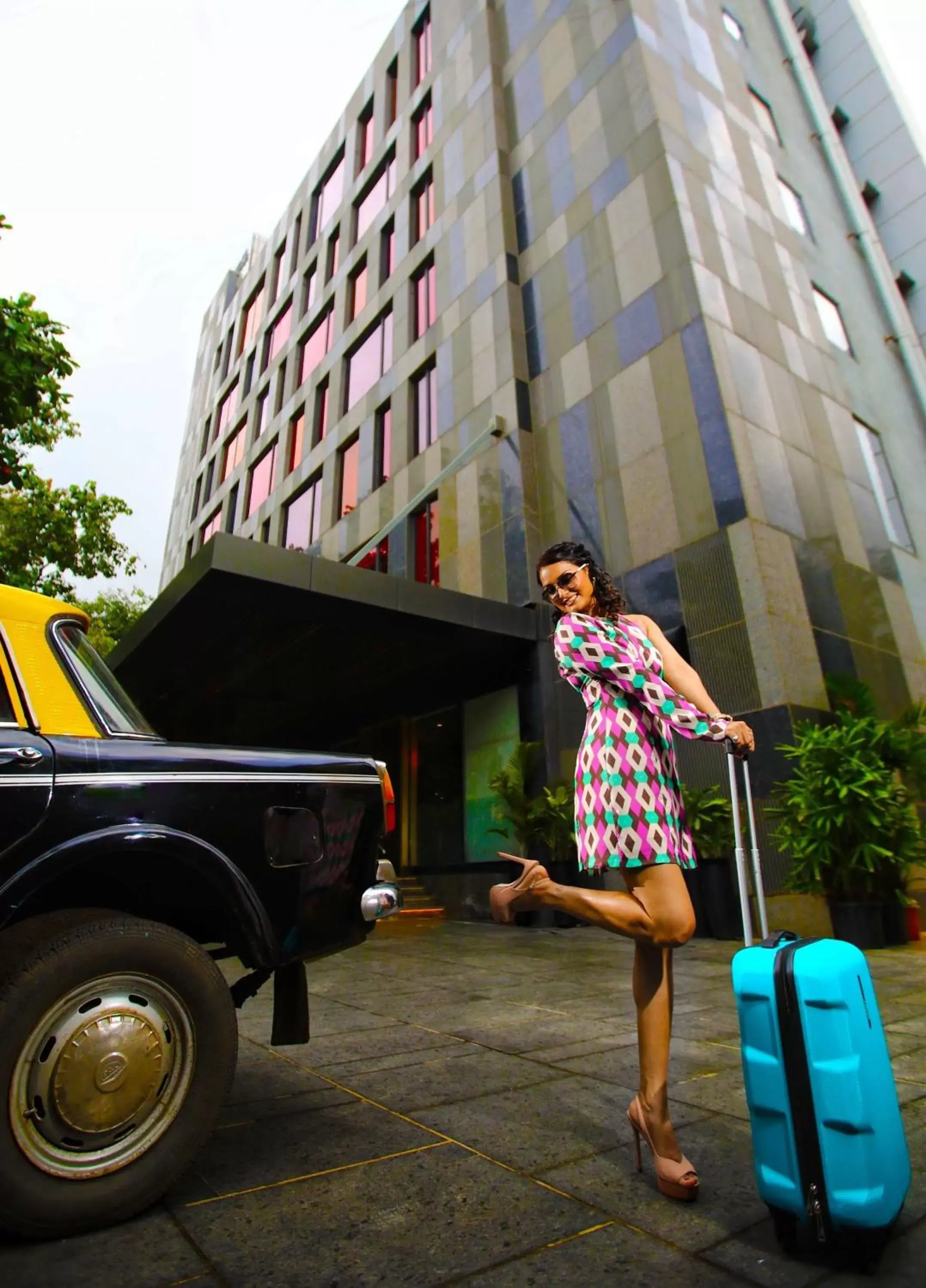 Facade/entrance in Hyatt Centric Juhu Mumbai Facade/entrance in Hyatt Centric Juhu Mumbai