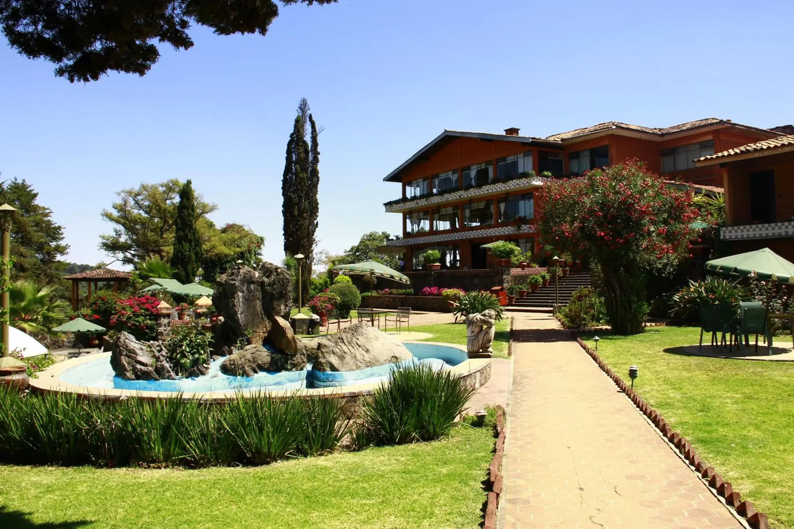Area and facilities, Swimming Pool in Hotel Pie de la Sierra