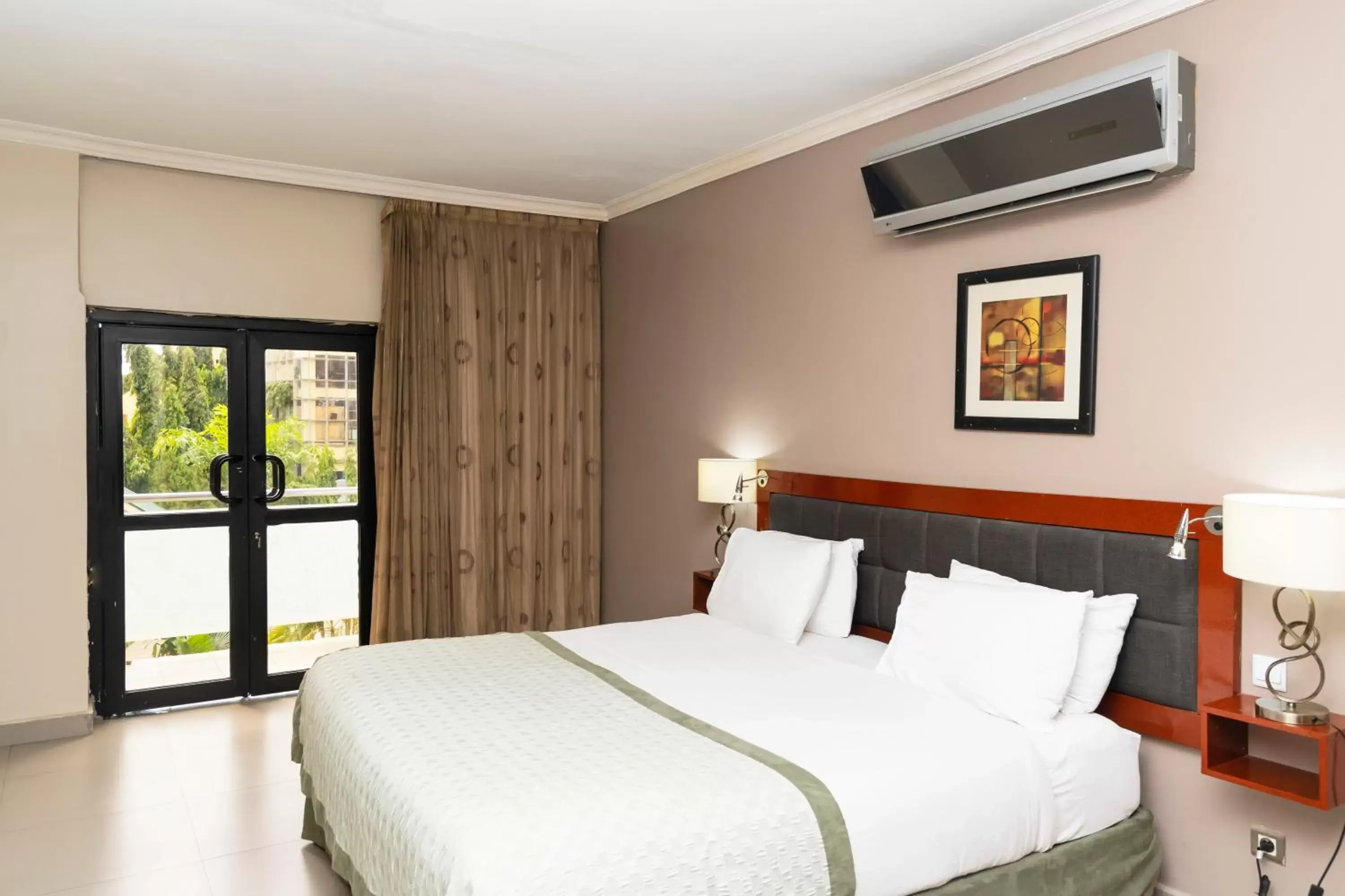 City view, Bed in Hawthorn Suites by Wyndham Abuja