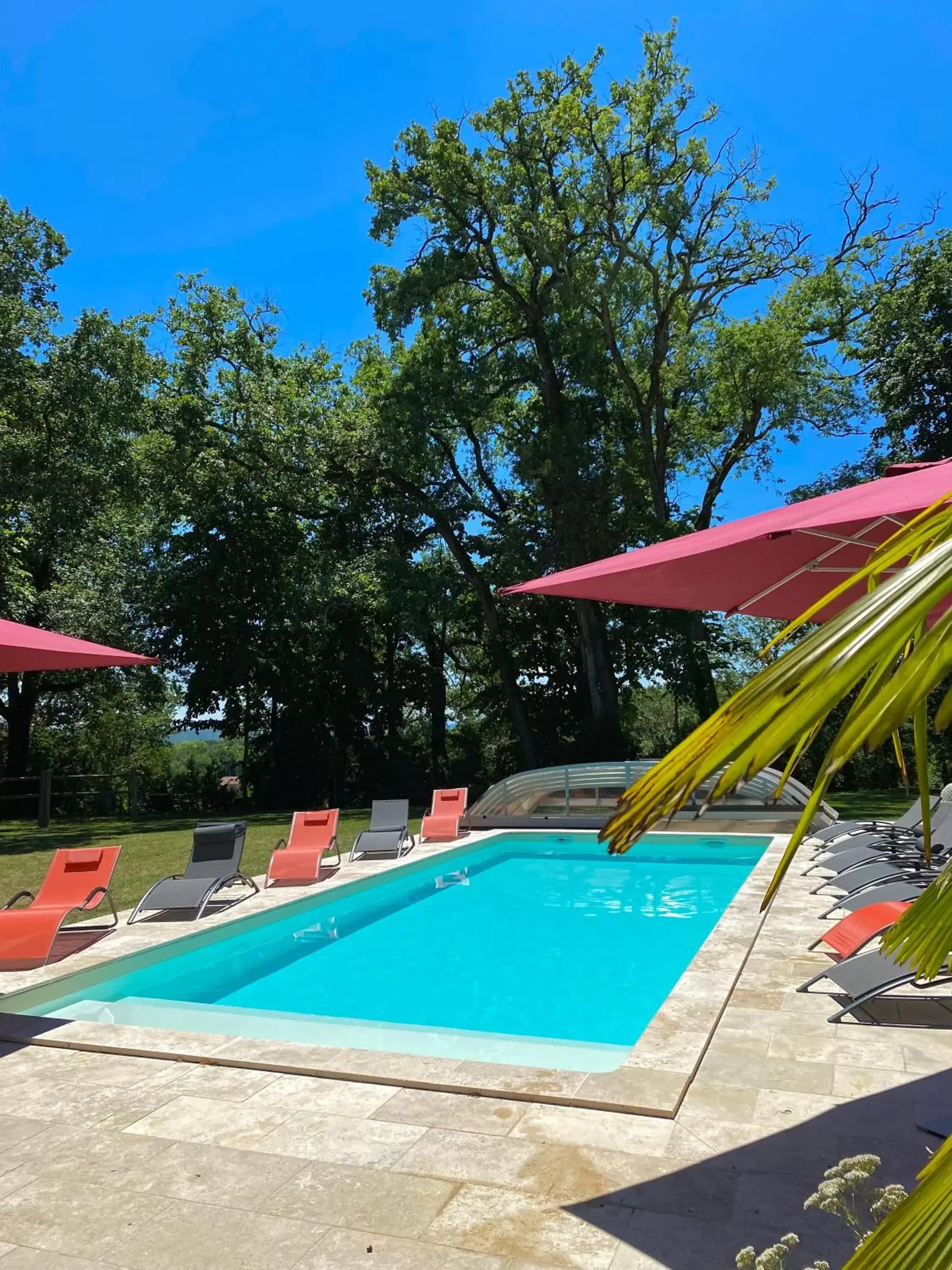 Swimming Pool in Maison D'hôtes Sainte-Marie