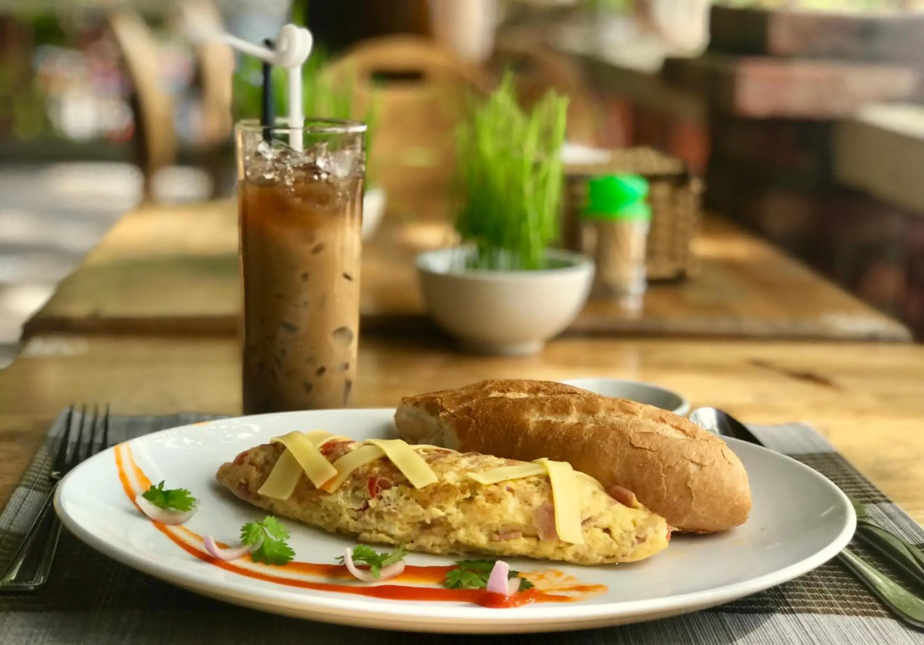 Meals in Vung Bau Resort