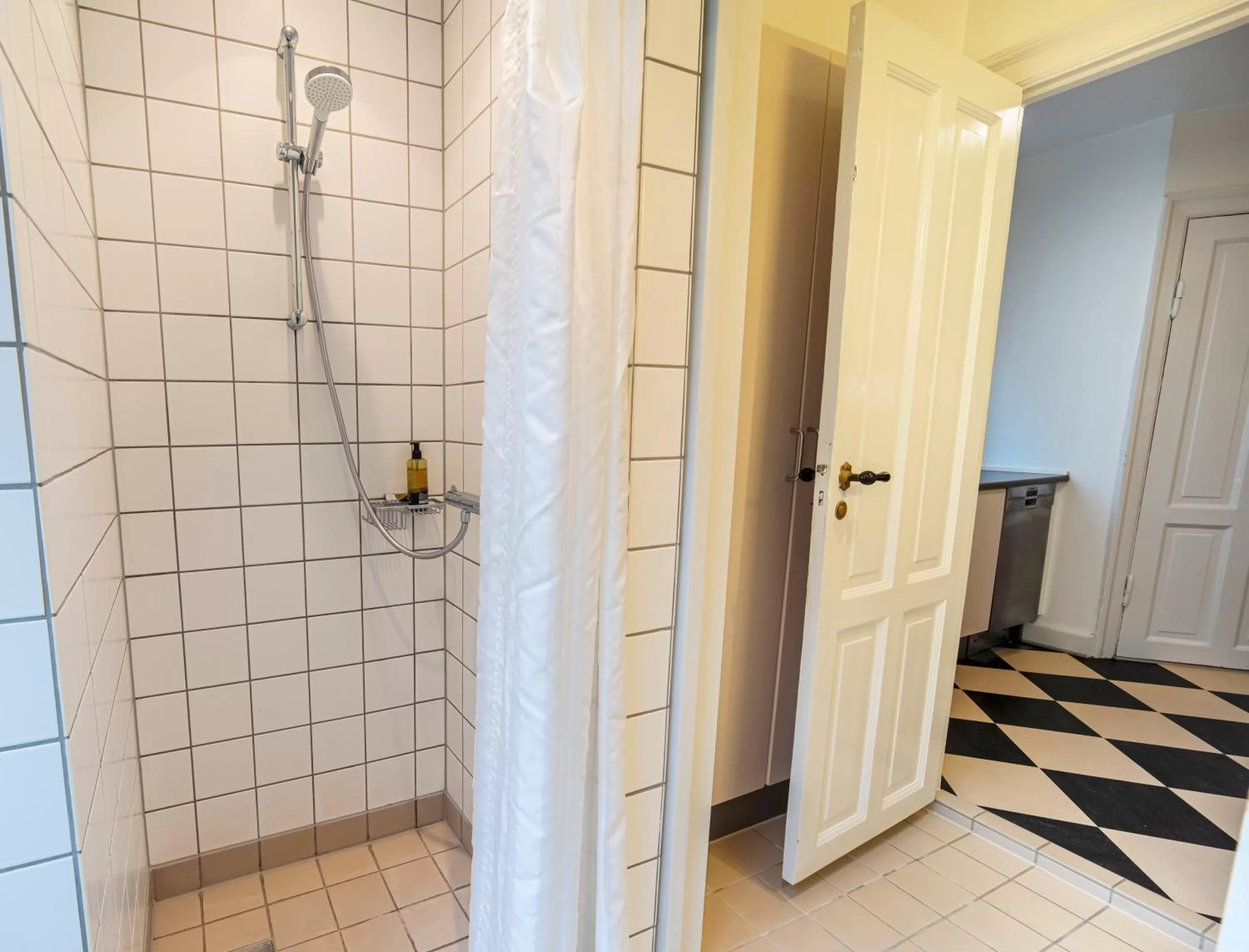 Shower in Go Hotel Saga