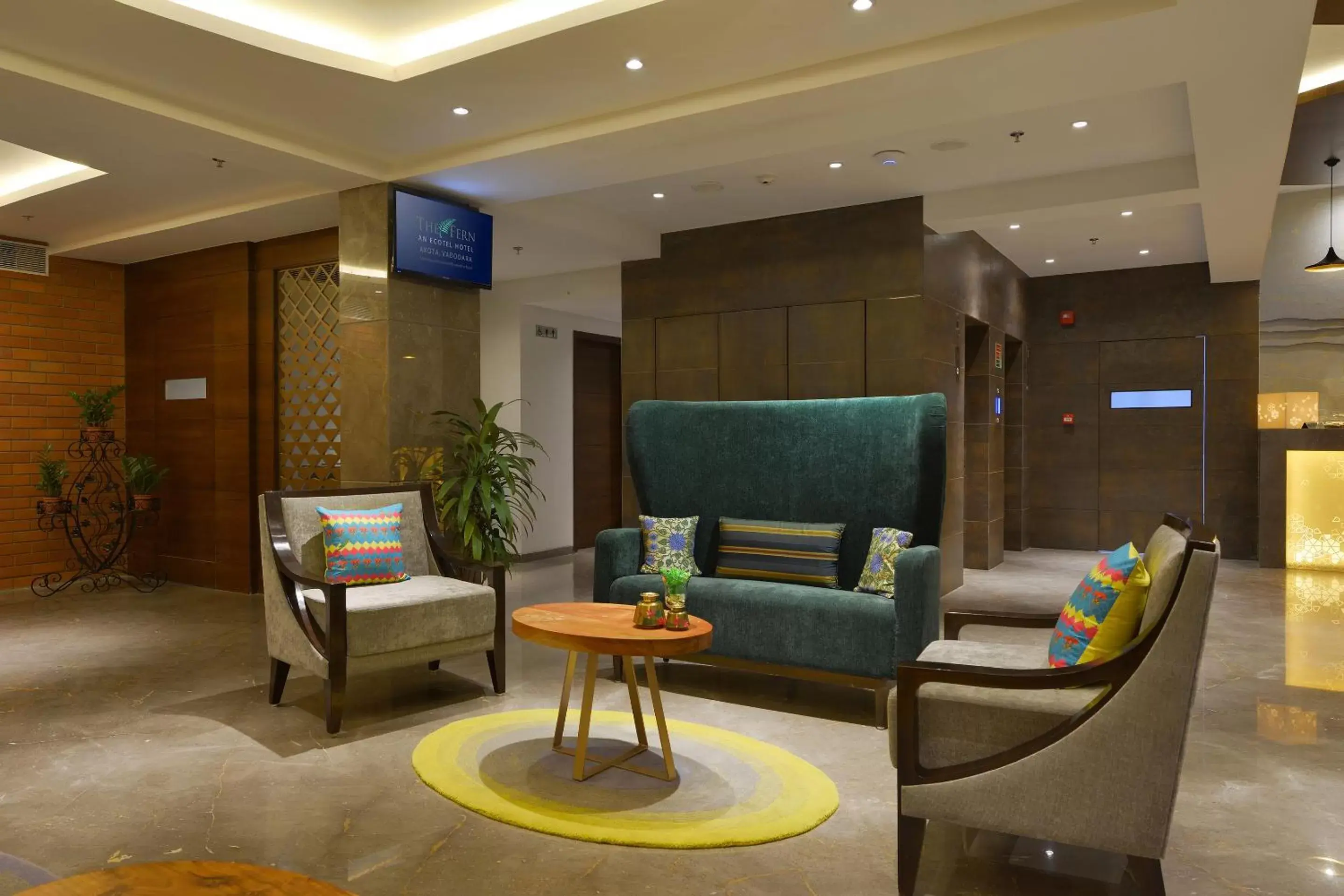 Lobby or reception, Lobby/Reception in The Fern An Ecotel Hotel Vadodara