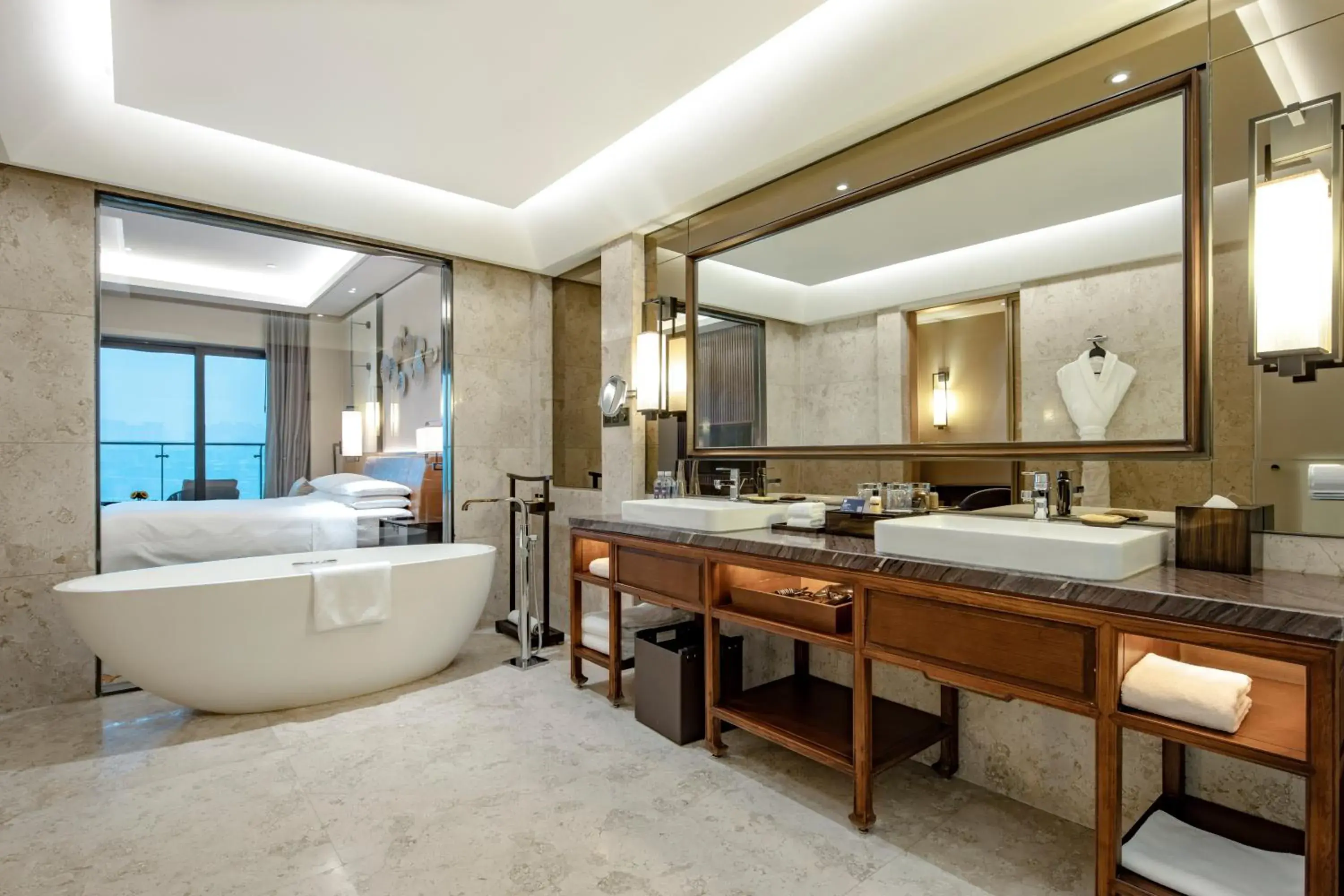 Bathroom in Hyatt Regency Xi'an