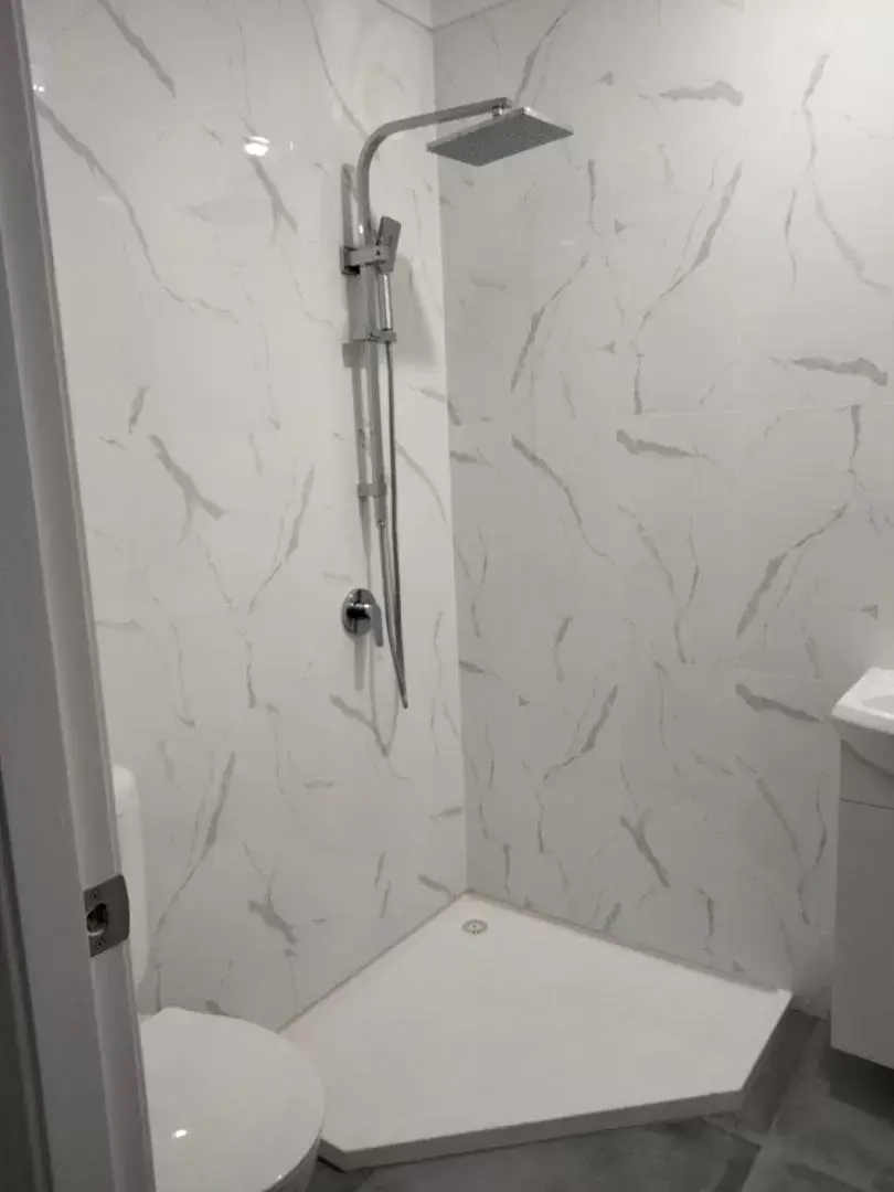 Bathroom in Stockmans Motel