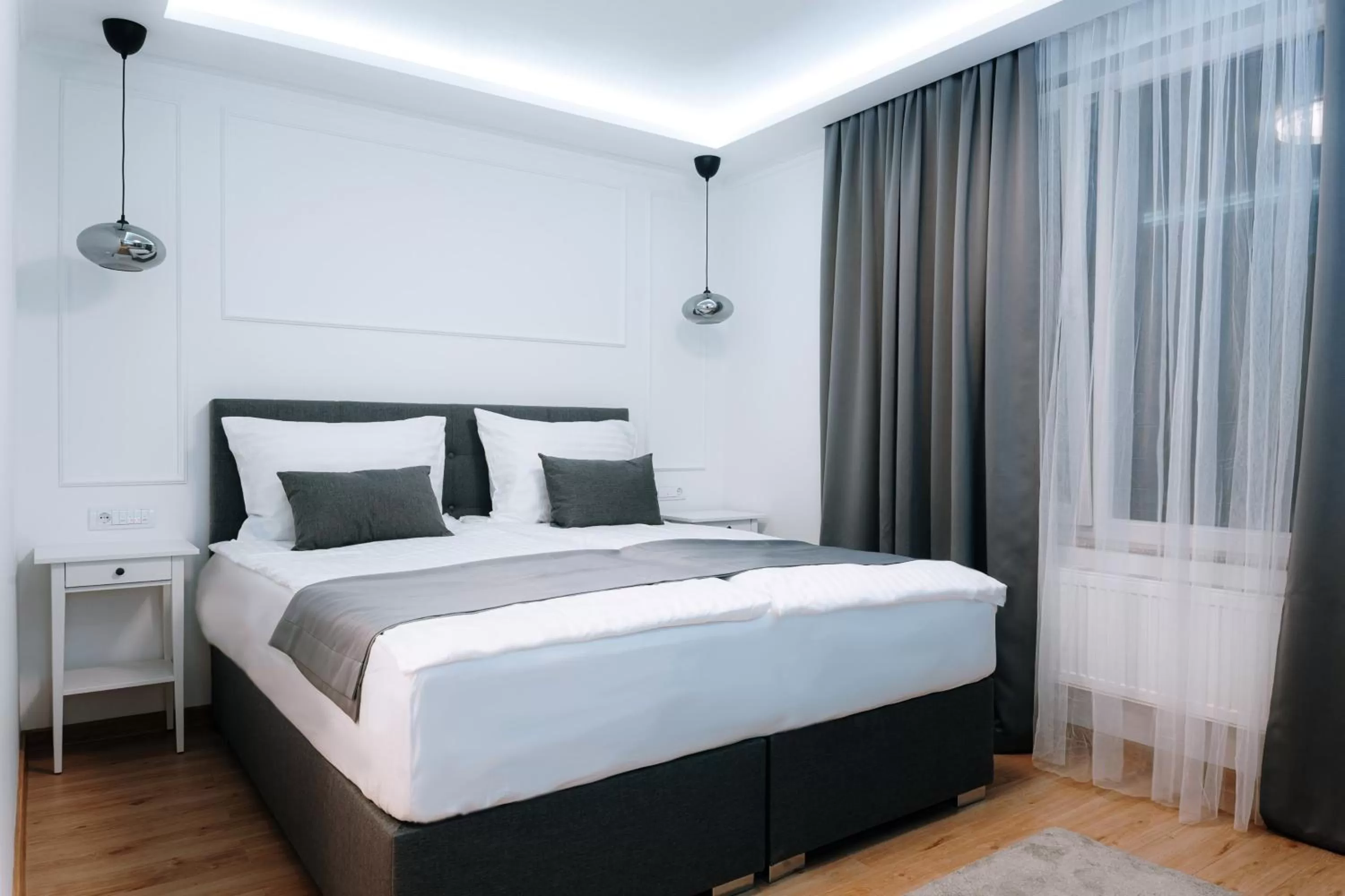 Bed in Boutique Hotel Nea