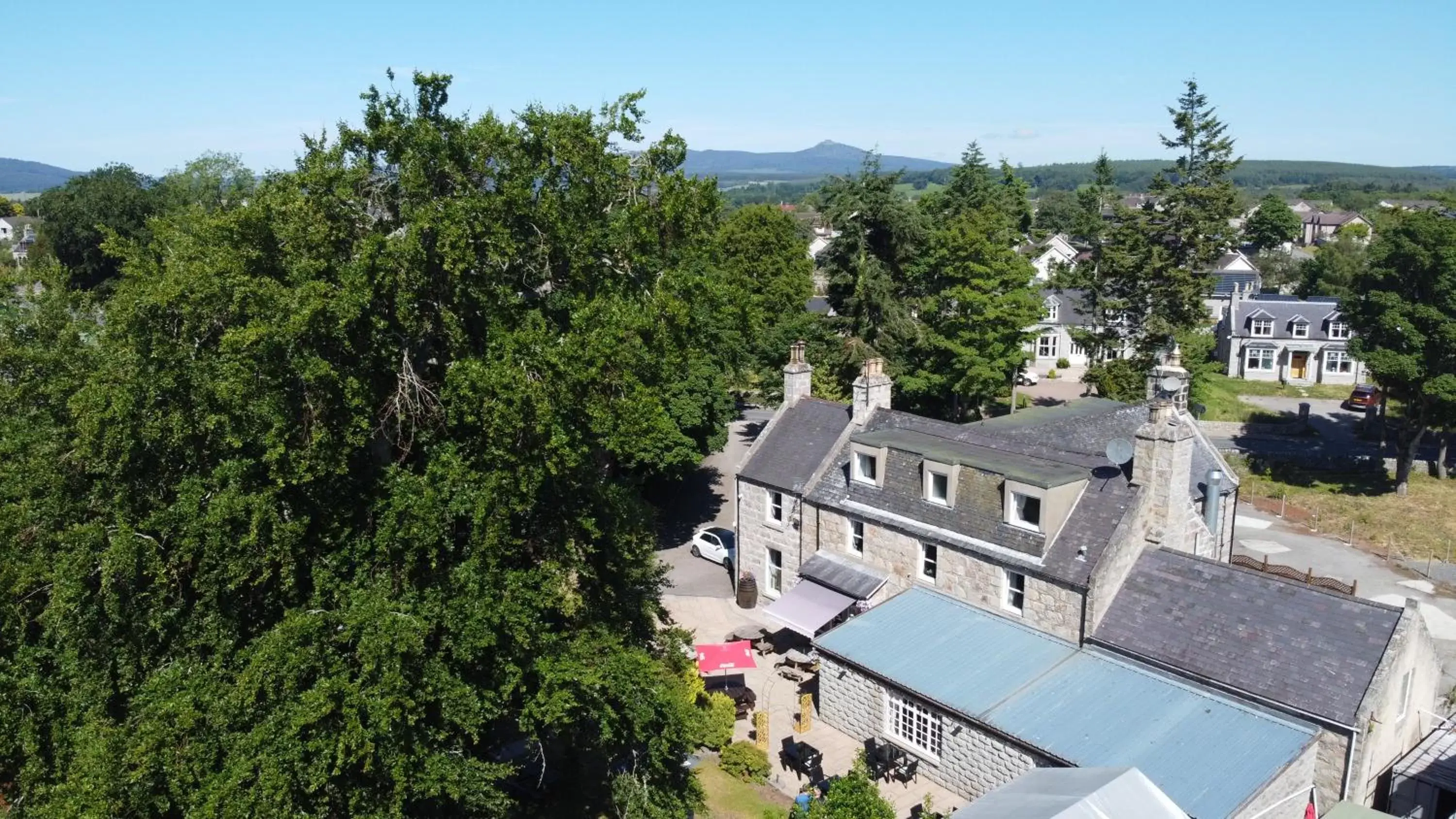 Bird's-eye View in Bennachie Lodge Hotel in Kemnay