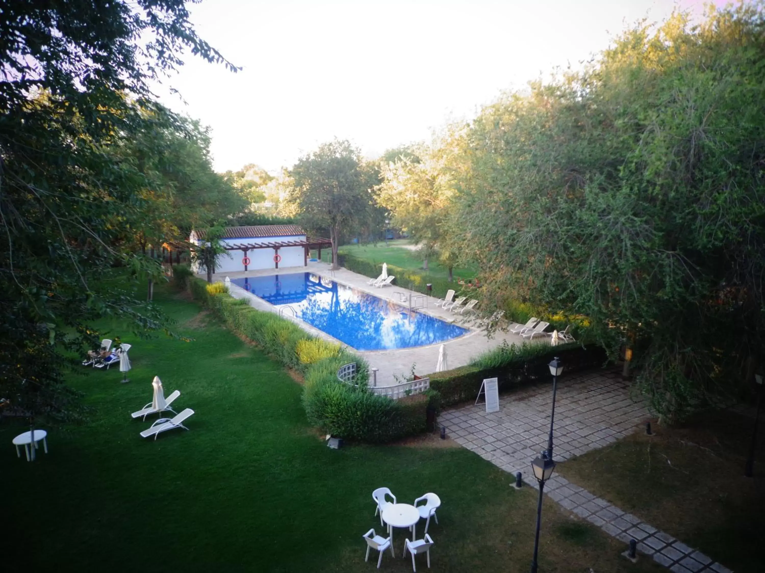 Swimming pool, Pool View in Parador de Manzanares