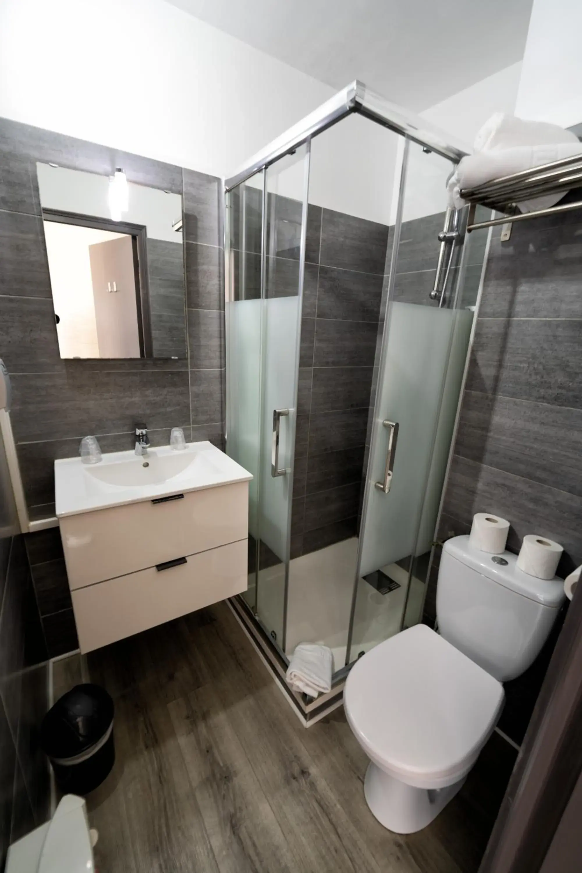 Bathroom in Hotel Aquarius
