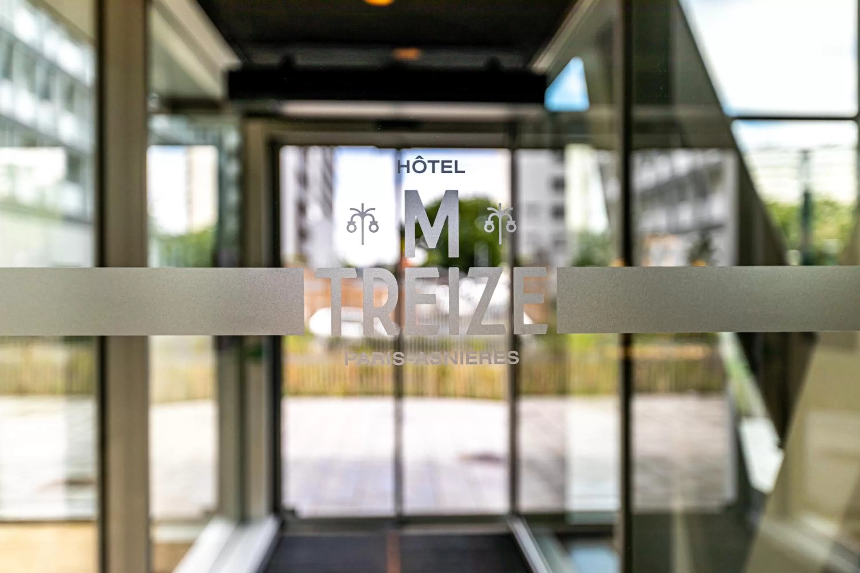 Decorative detail in Best Western M-Treize Paris Asnieres