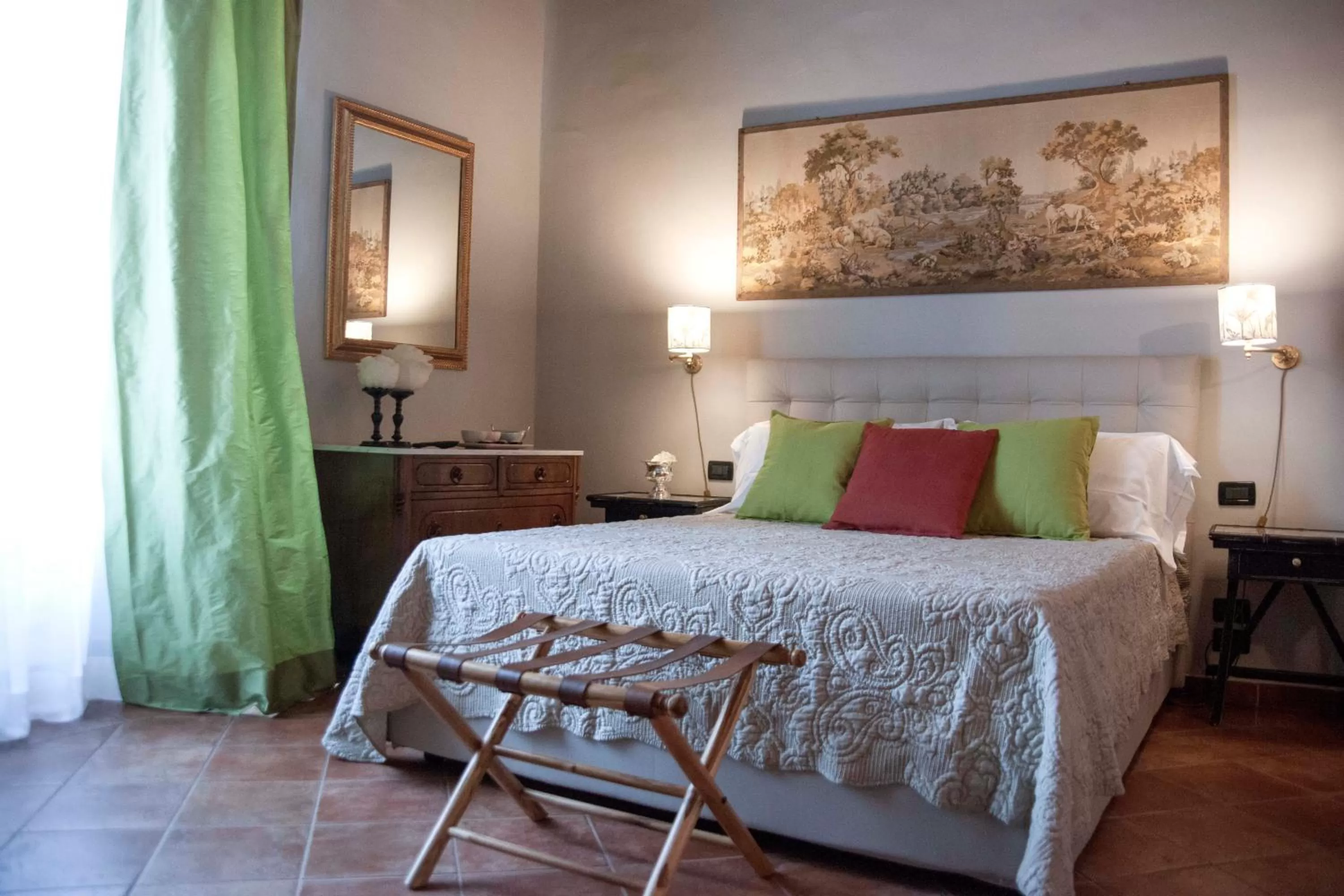 Bed in Antica Dimora De' Benci