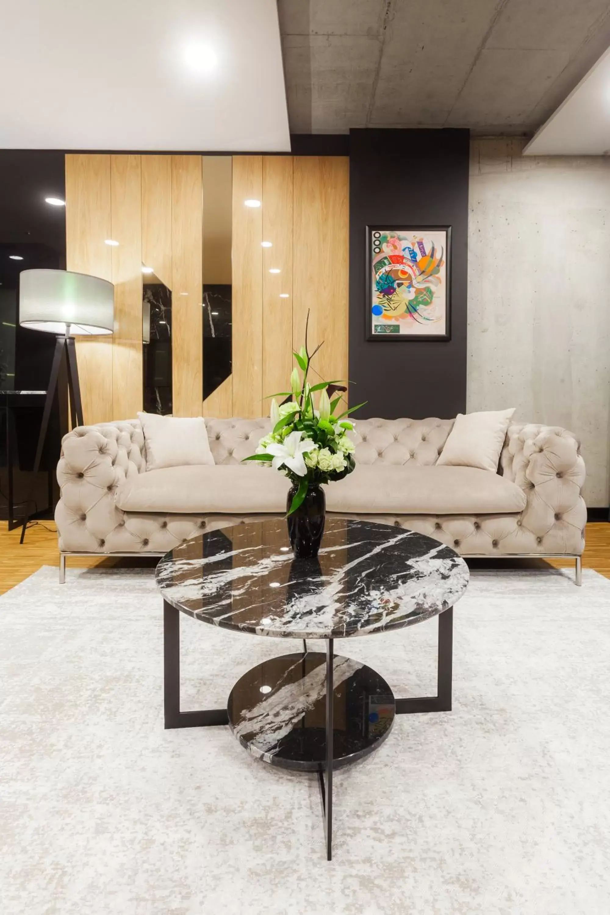 Living room in Hotel Platinia Living room in Hotel Platinia