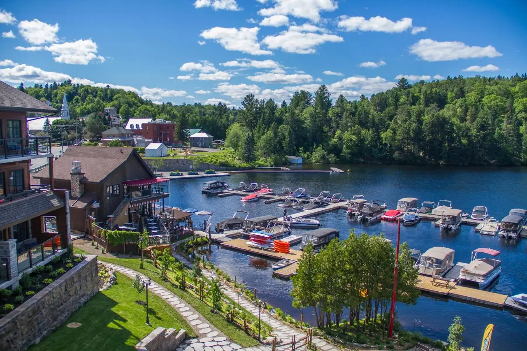 Bird's eye view in Le Viking Resort & Marina