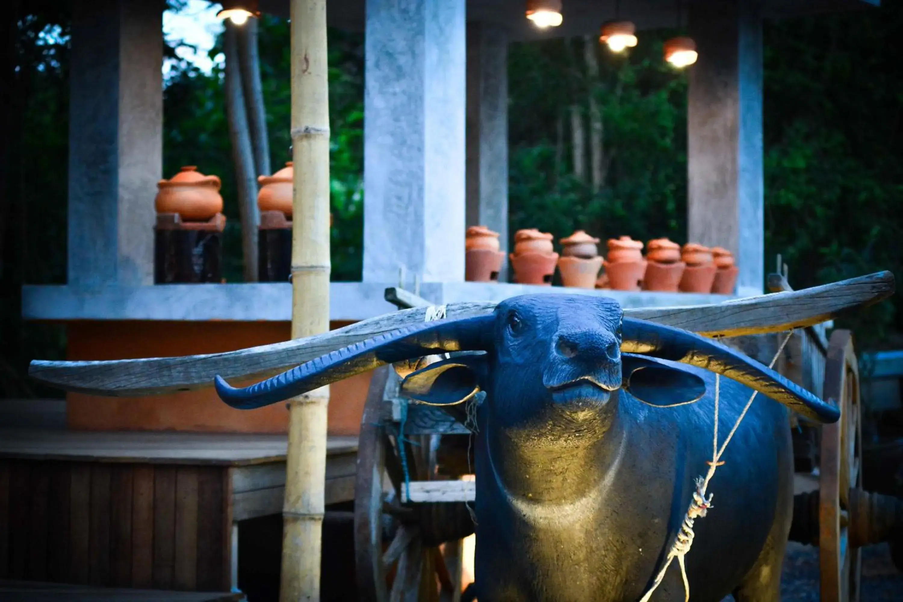 Decorative detail in The Mud - Eco Hotel