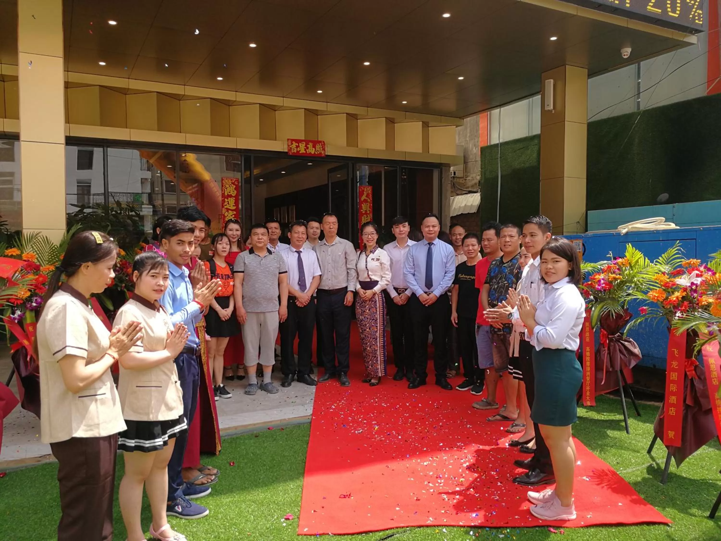 group of guests in PACI Hotel&SPA