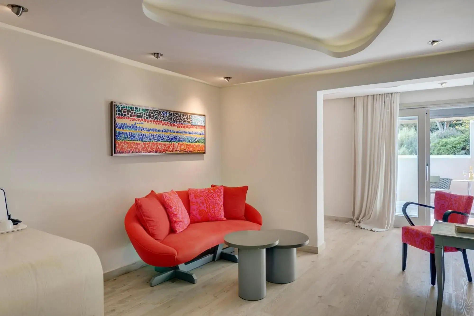 Living room, Seating Area in Kouros Art Hotel (Adults Only)