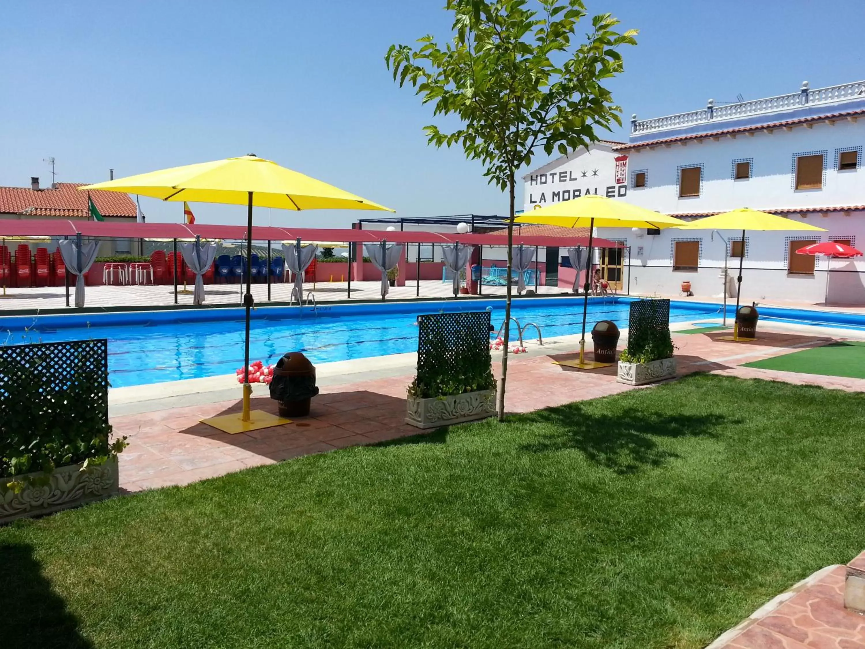 Swimming Pool in Hotel La Moraleda - Complejo Las Delicias