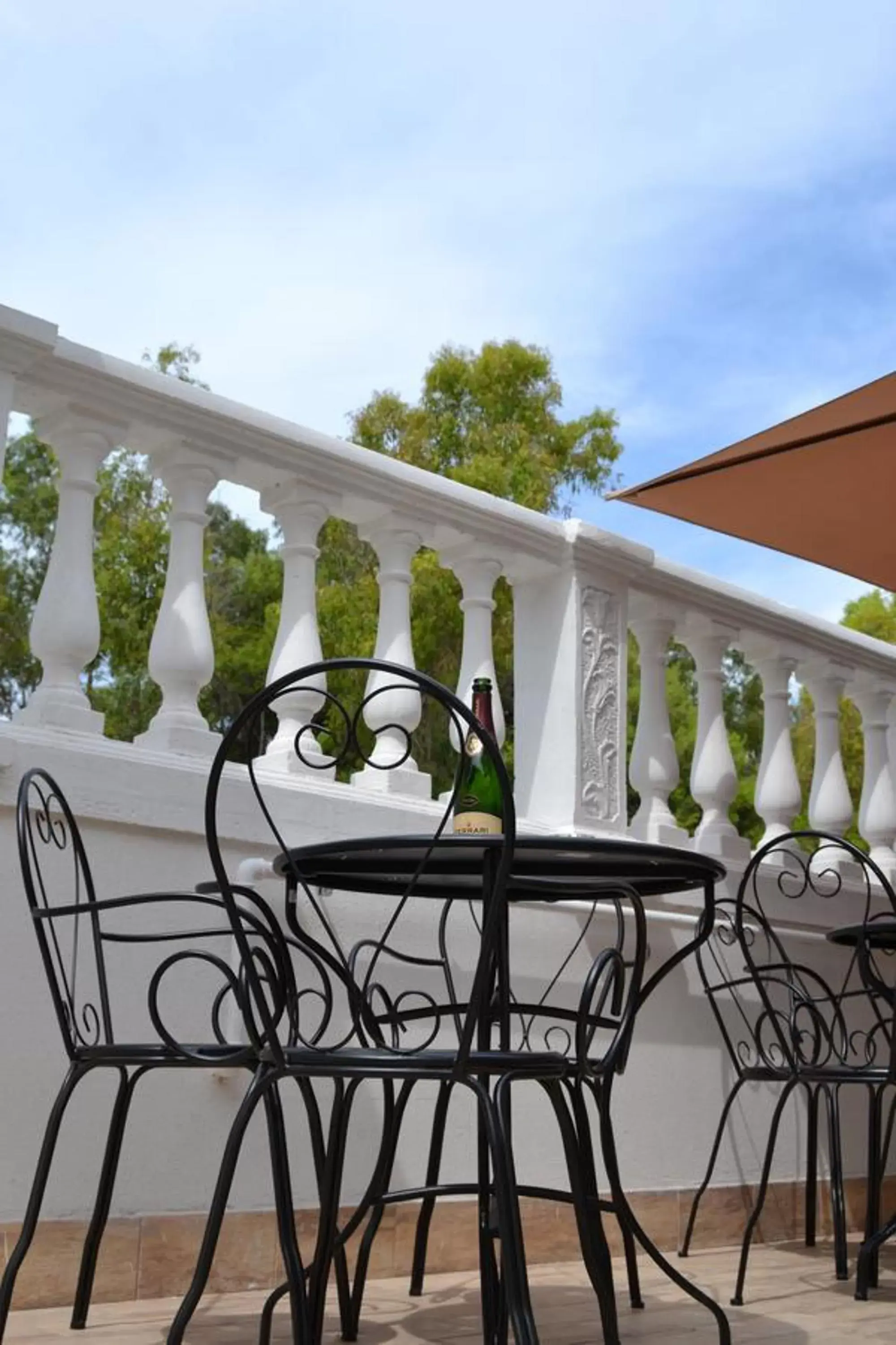 Patio, Balcony/Terrace in Bed and Breakfast Sun Wine