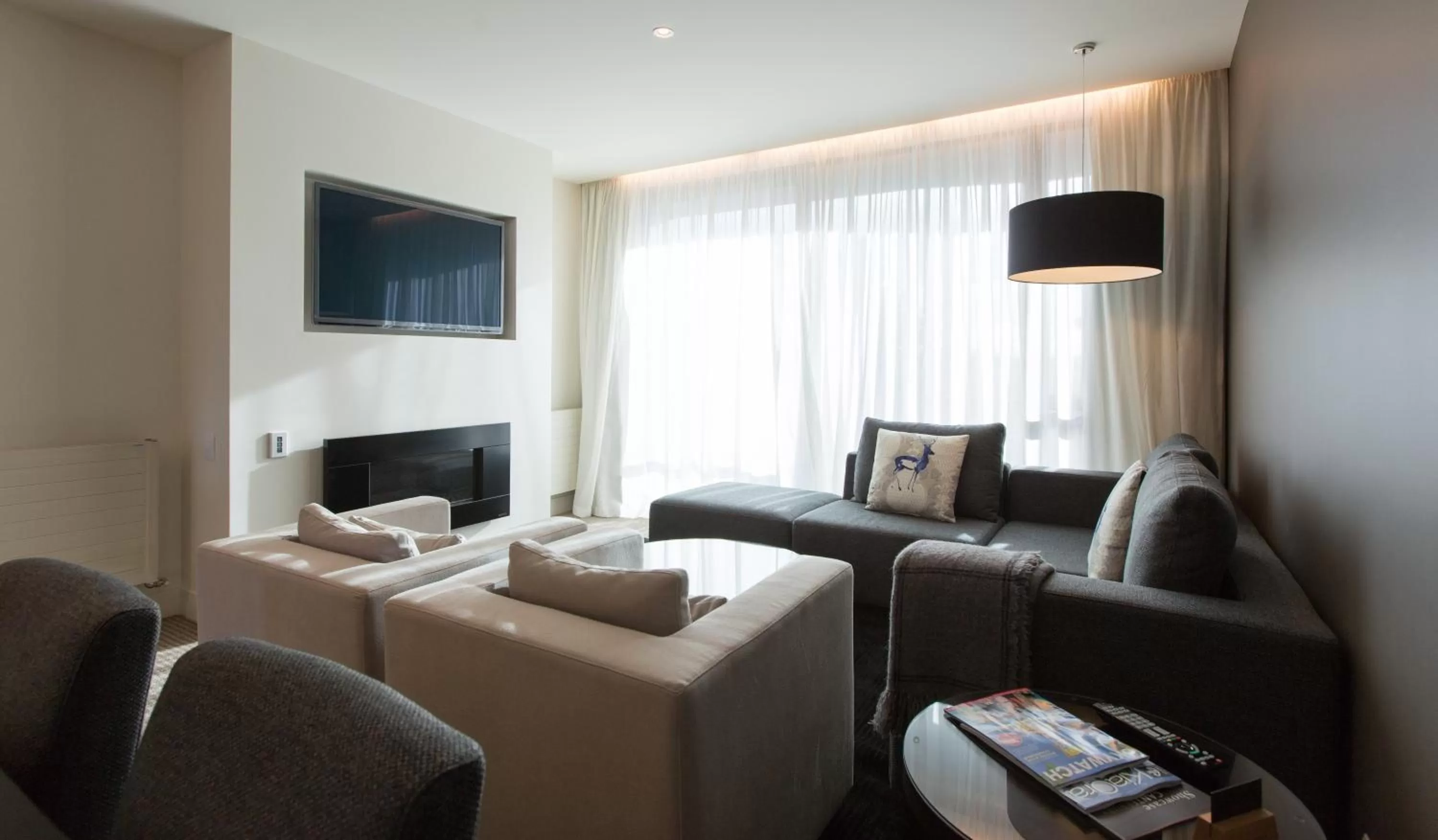 Living room in Commodore Airport Hotel Christchurch