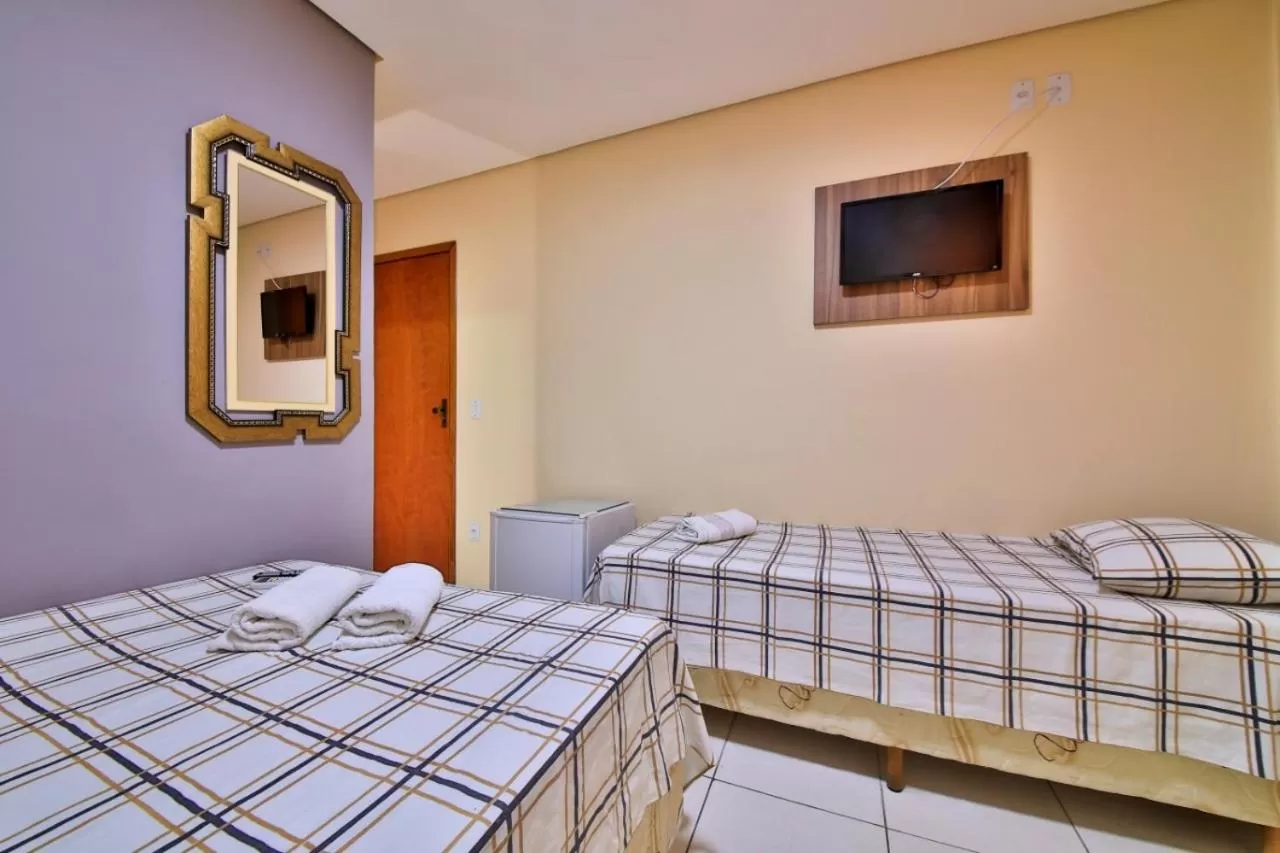 Bed in Pousada Bella Vista