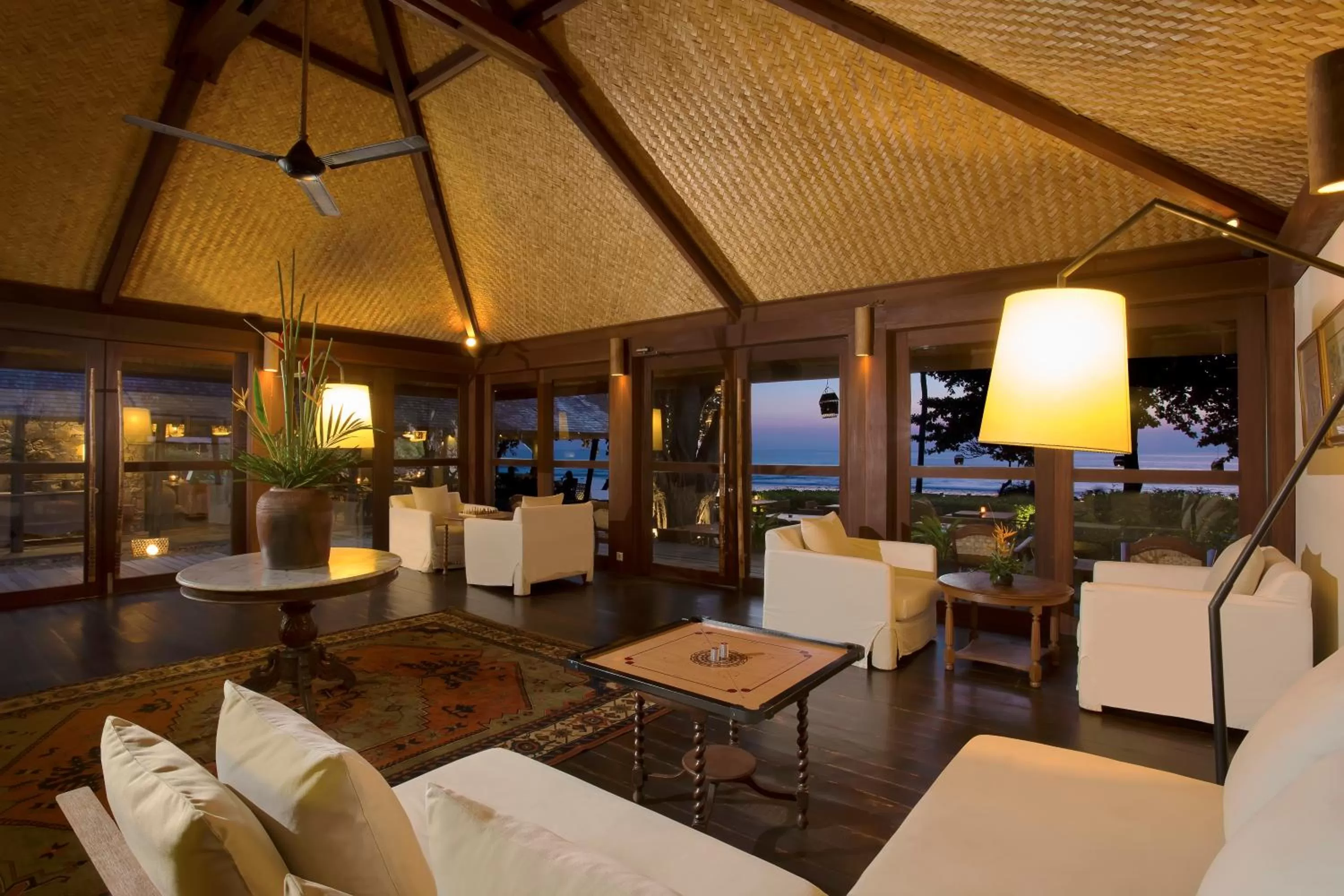 Communal lounge/ TV room in Jeeva Klui Resort