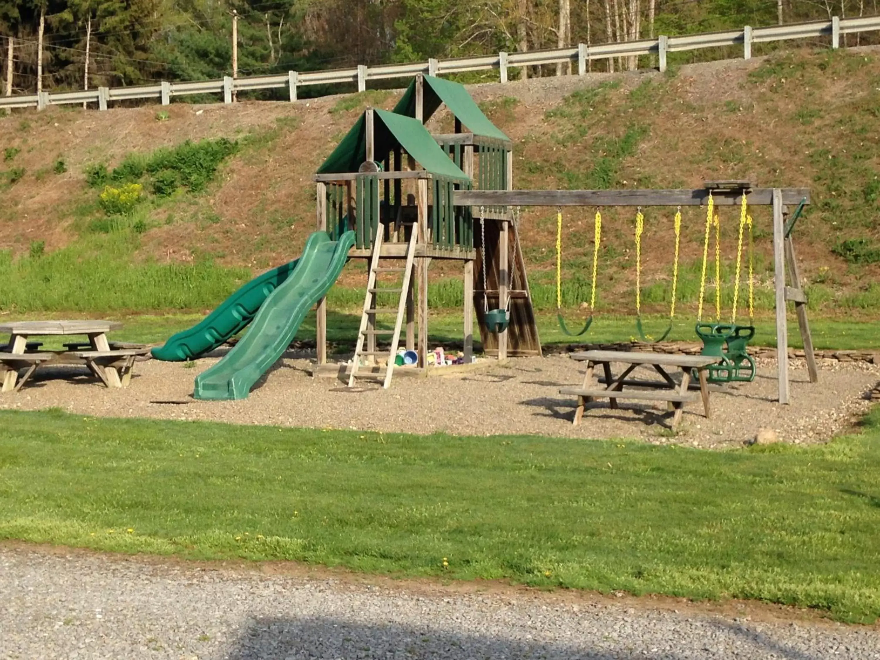 Children play ground, Children's Play Area in Rough Cut Lodge