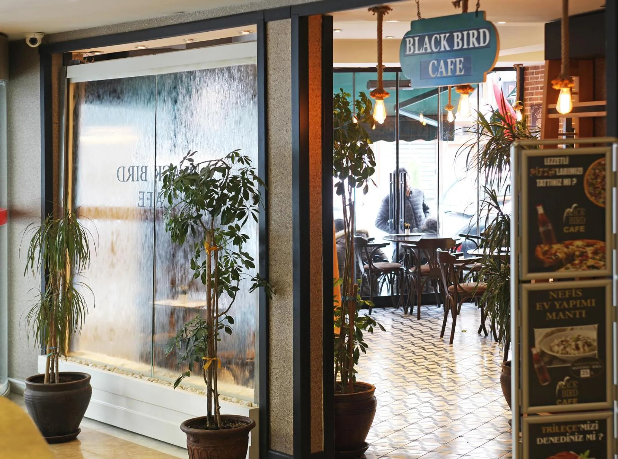 Food and drinks in Black Bird Hotel