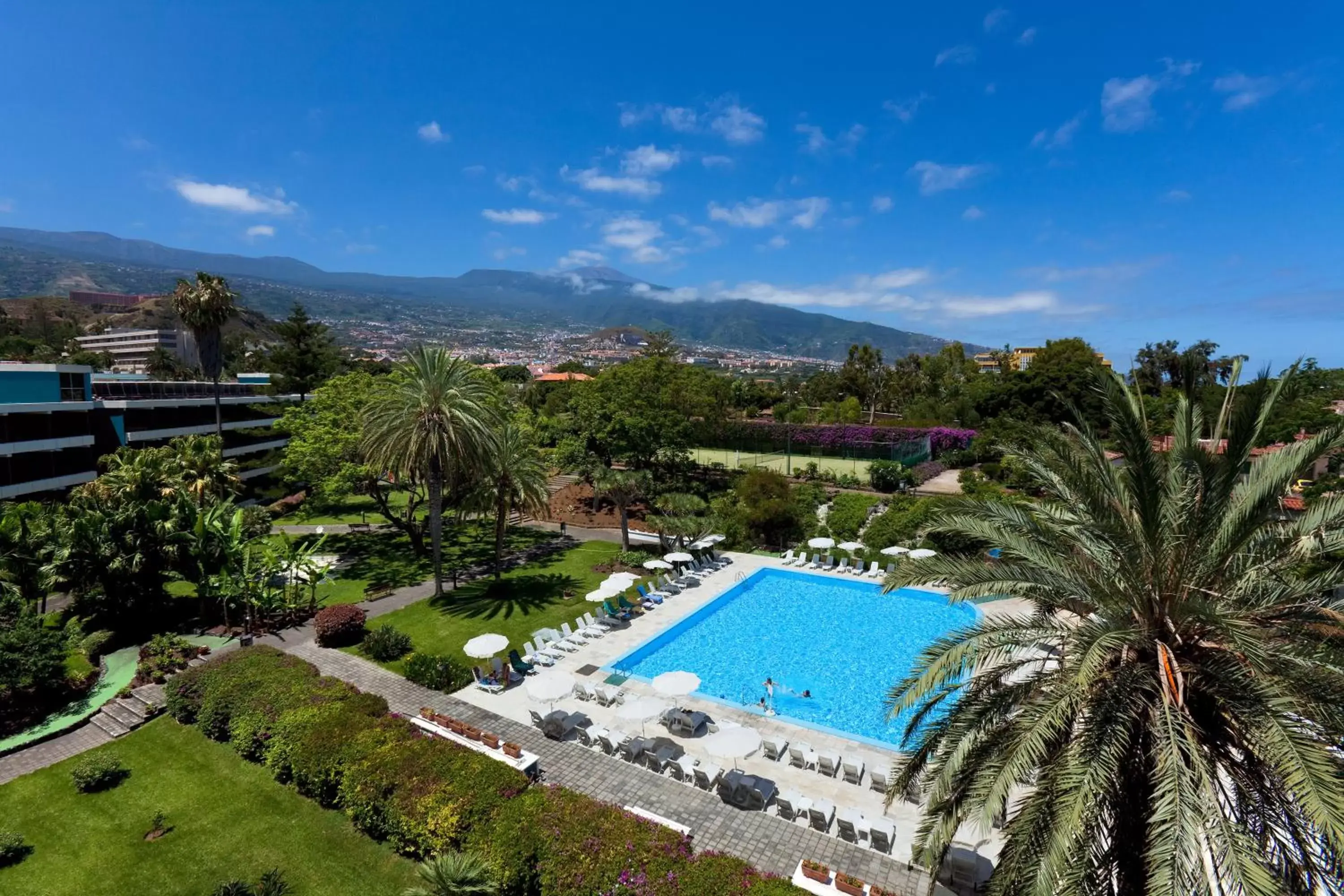 Bird's eye view, Pool View in TRH Taoro Garden - Only Adults