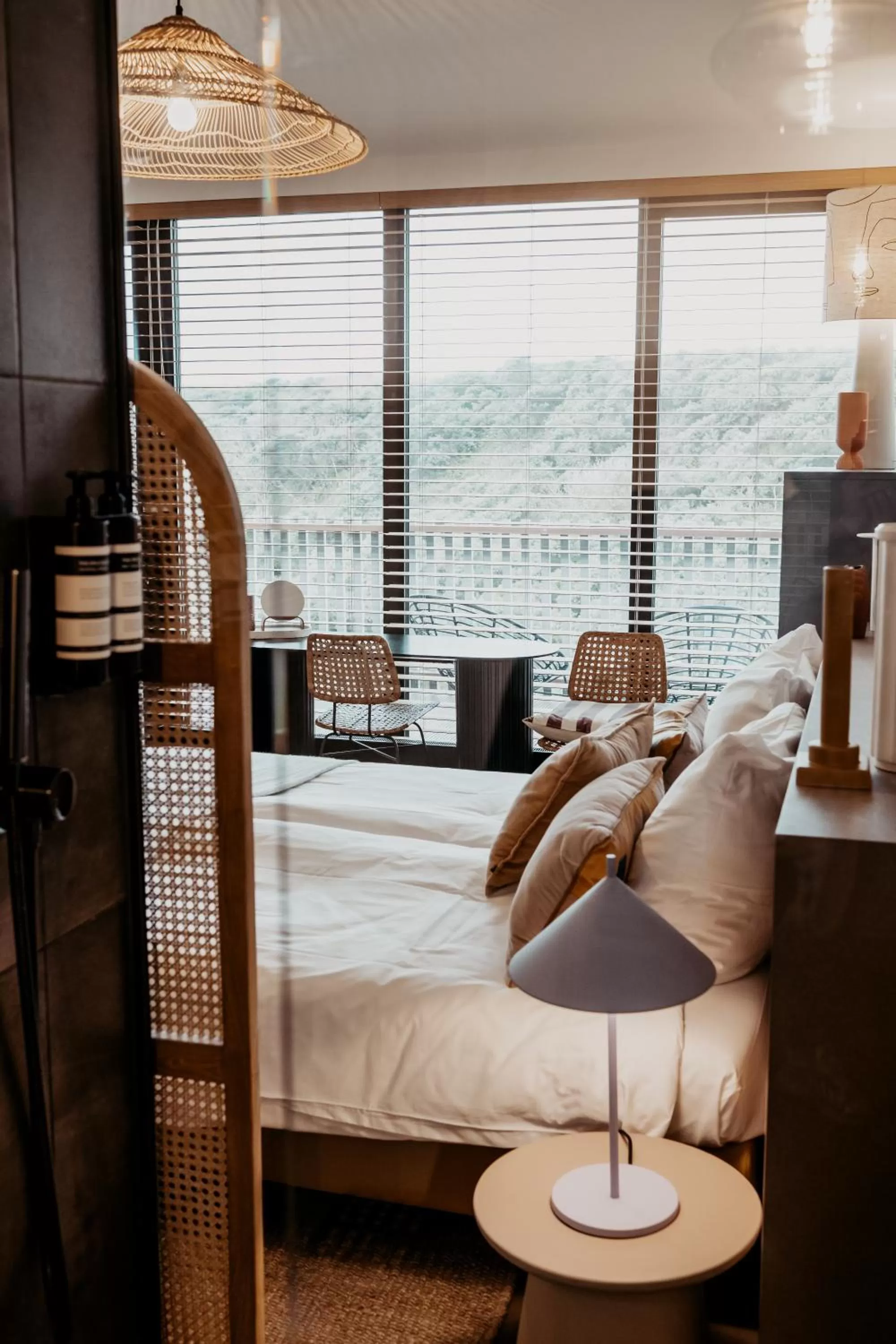 Bedroom, Bed in Strandhotel Zoomers