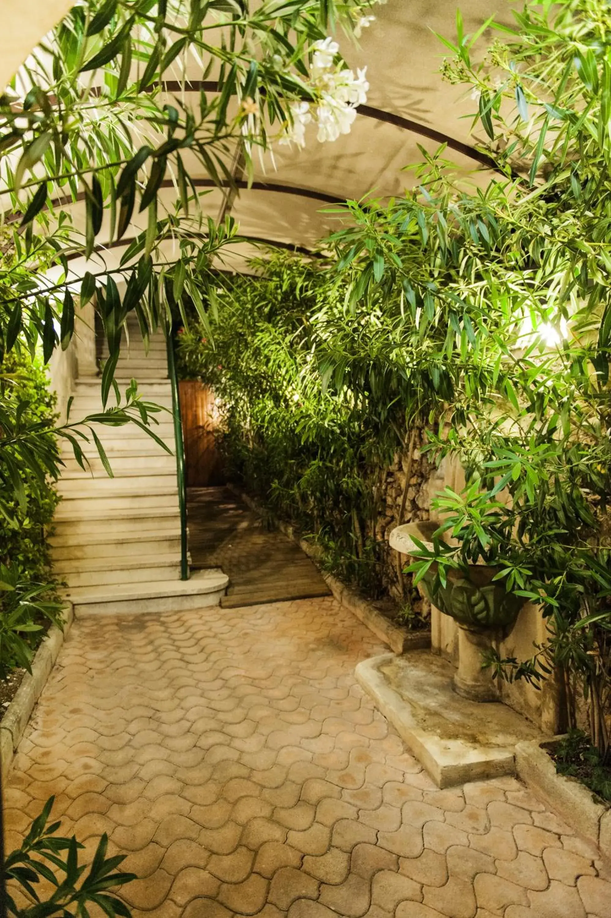 Garden in Hôtel Vendôme