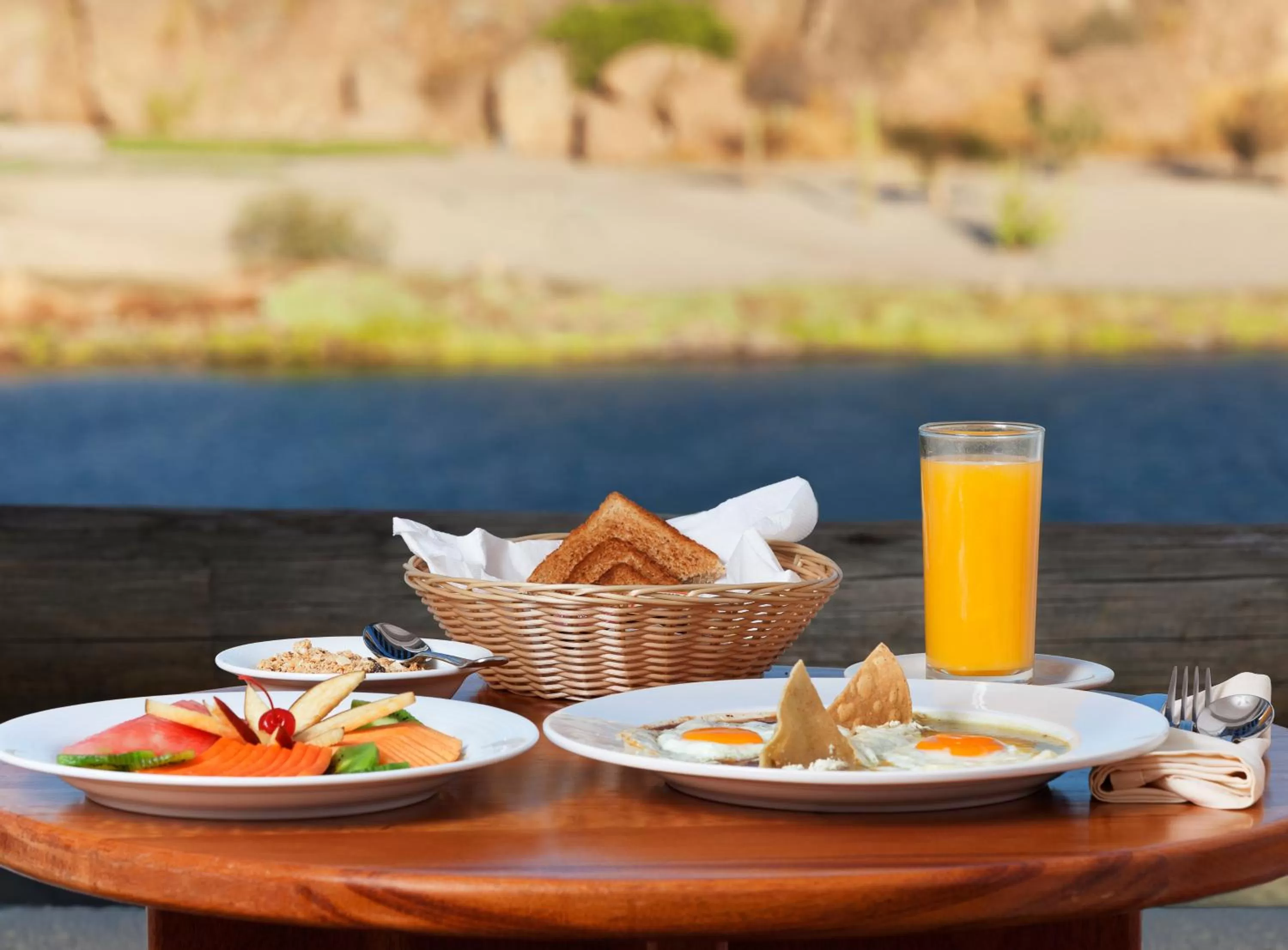 Breakfast in Loreto Bay Golf & Sea at Baja