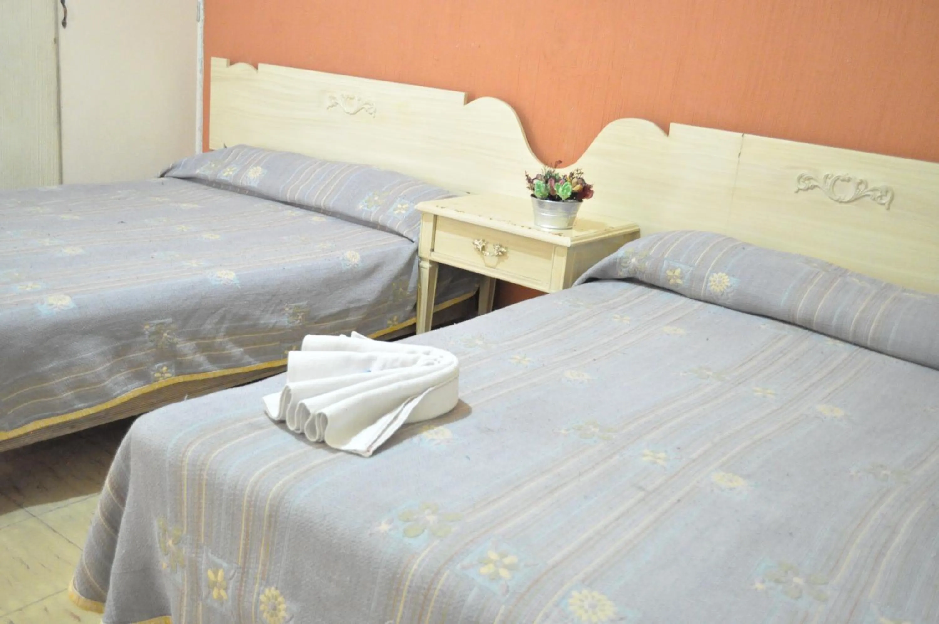 Bed in Hotel Metropolitan I