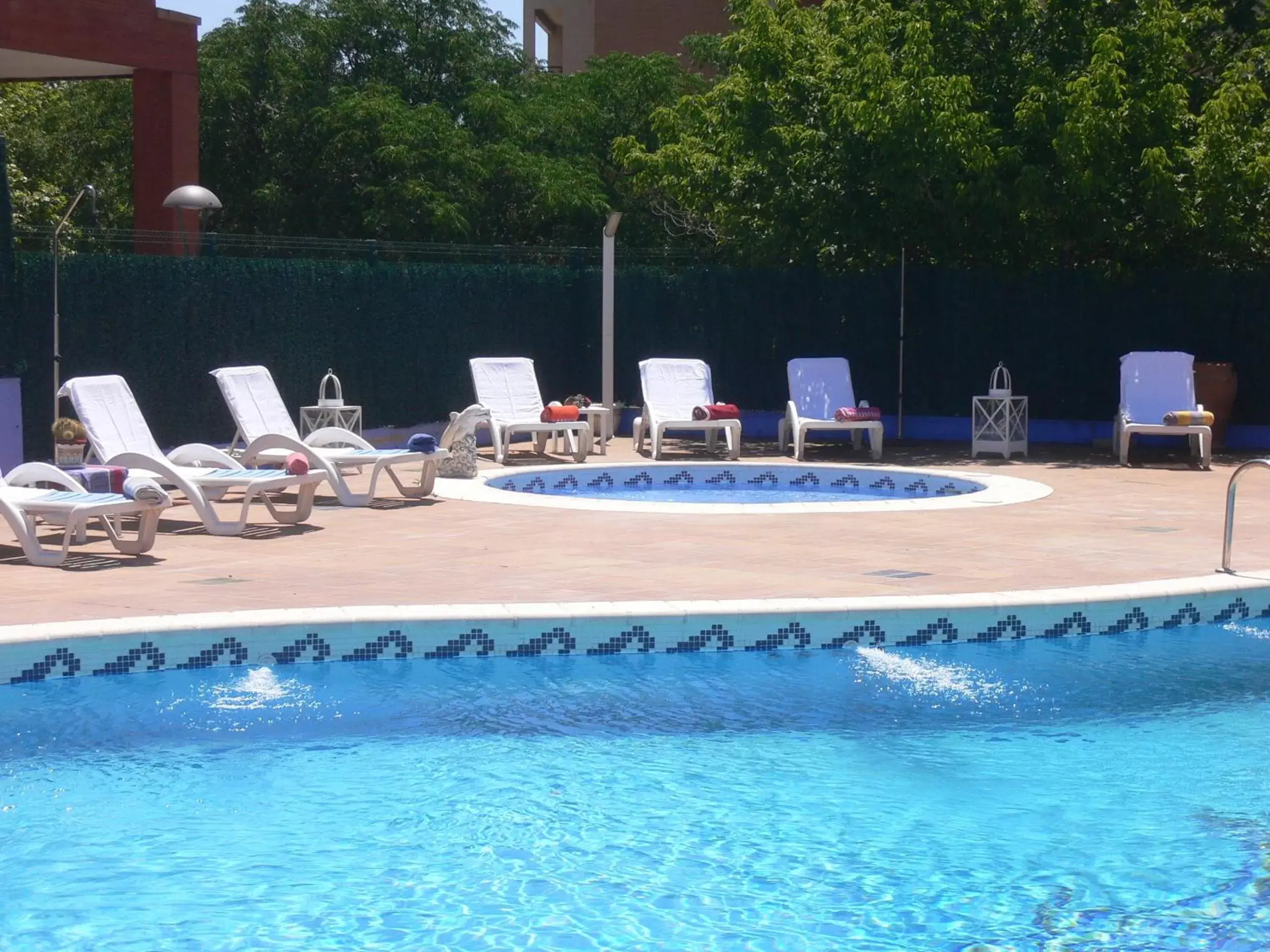 Summer, Swimming Pool in Hotel Zeus