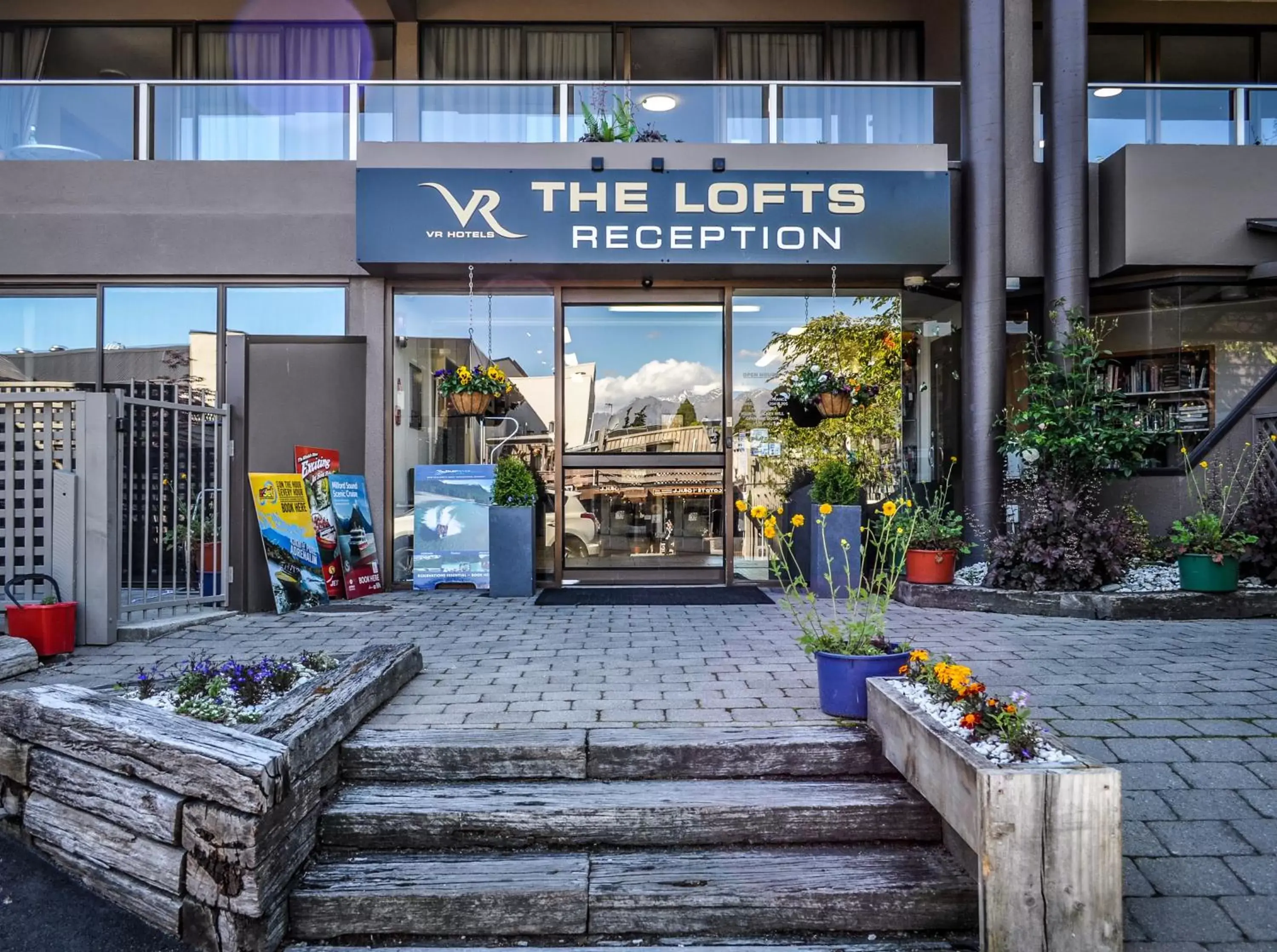 Facade/entrance in The Lofts Apartments