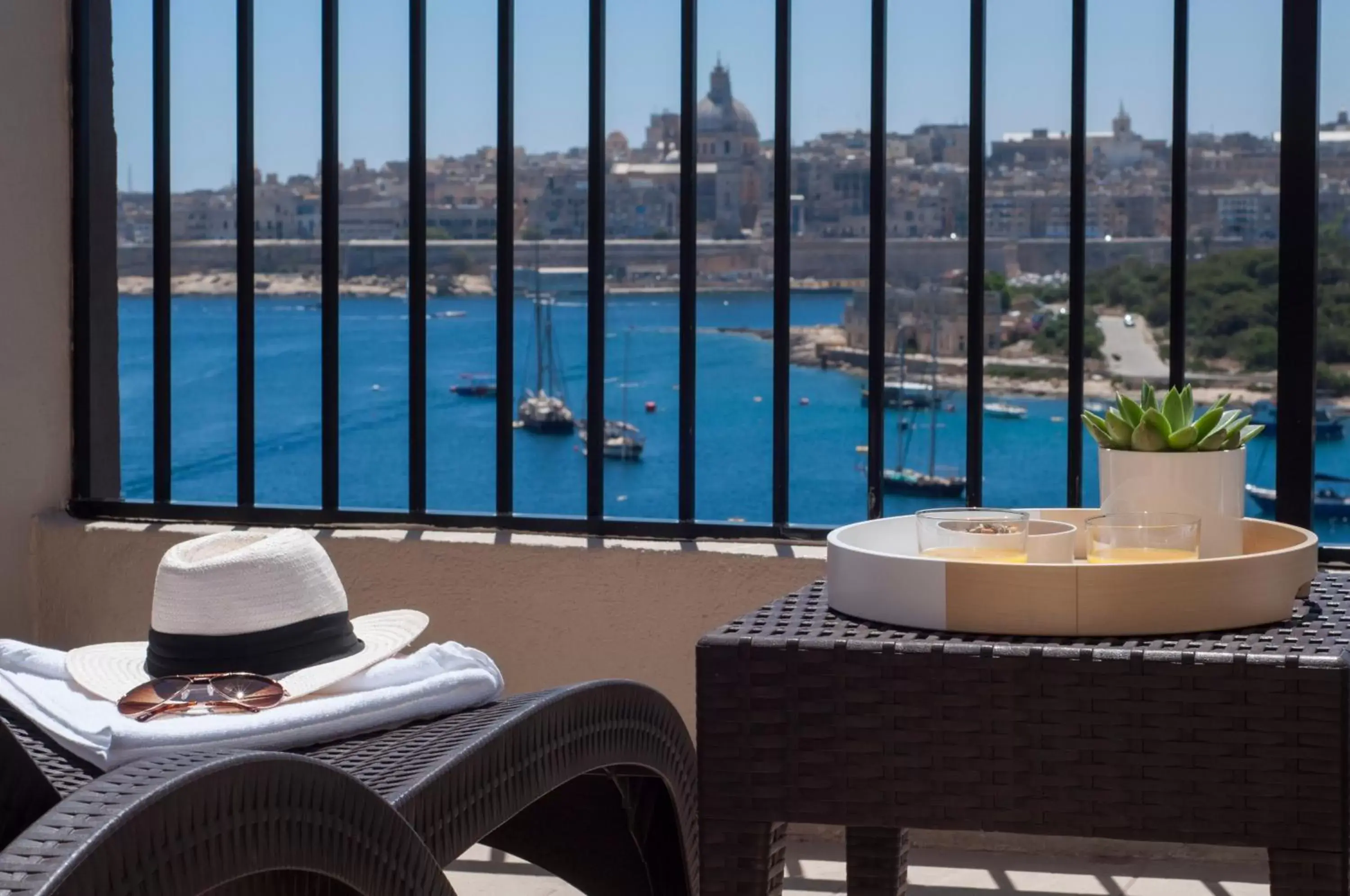 Balcony/Terrace in Sliema Hotel by ST Hotels