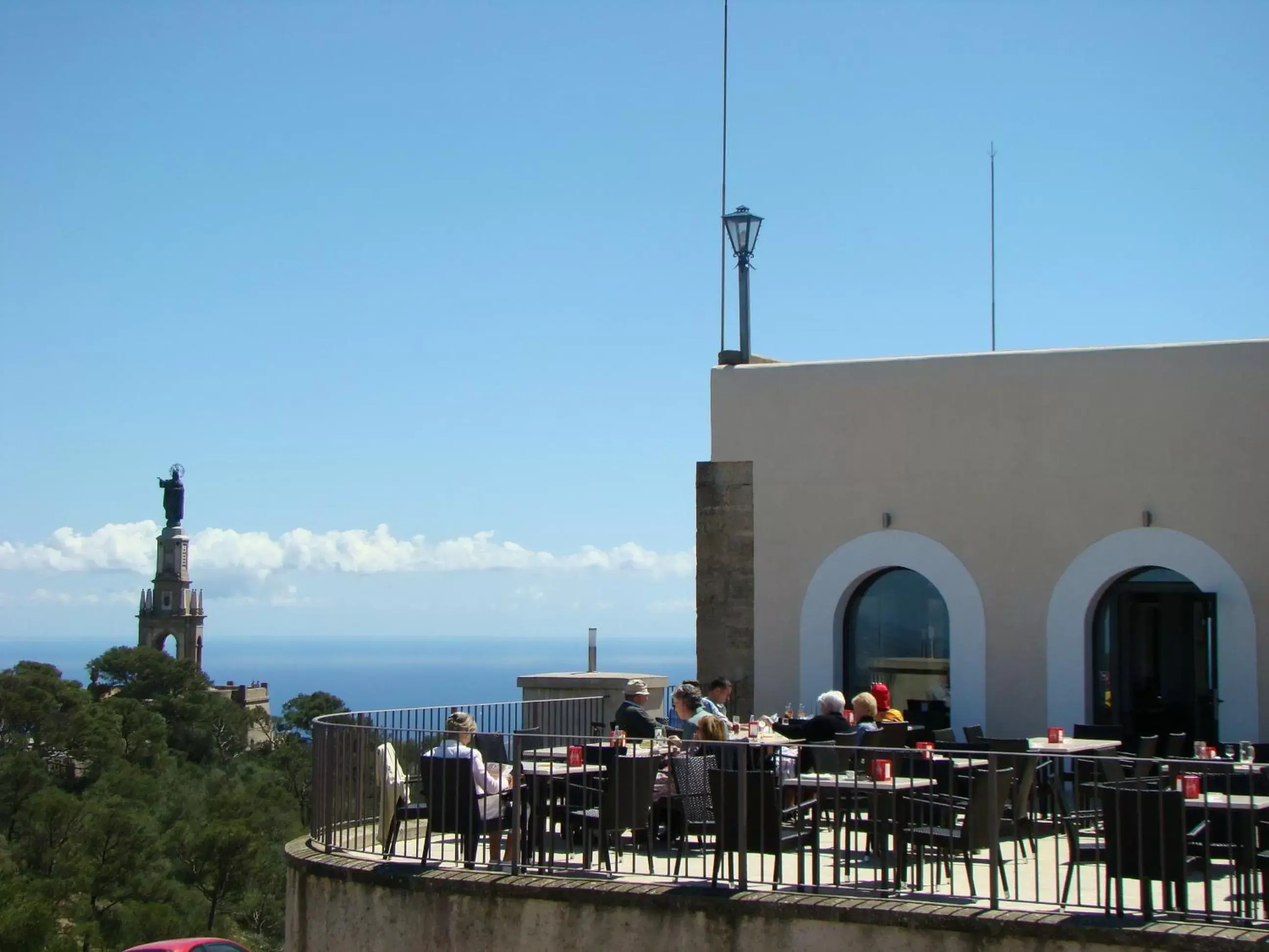 Patio in Petit Hotel Hostatgeria Sant Salvador