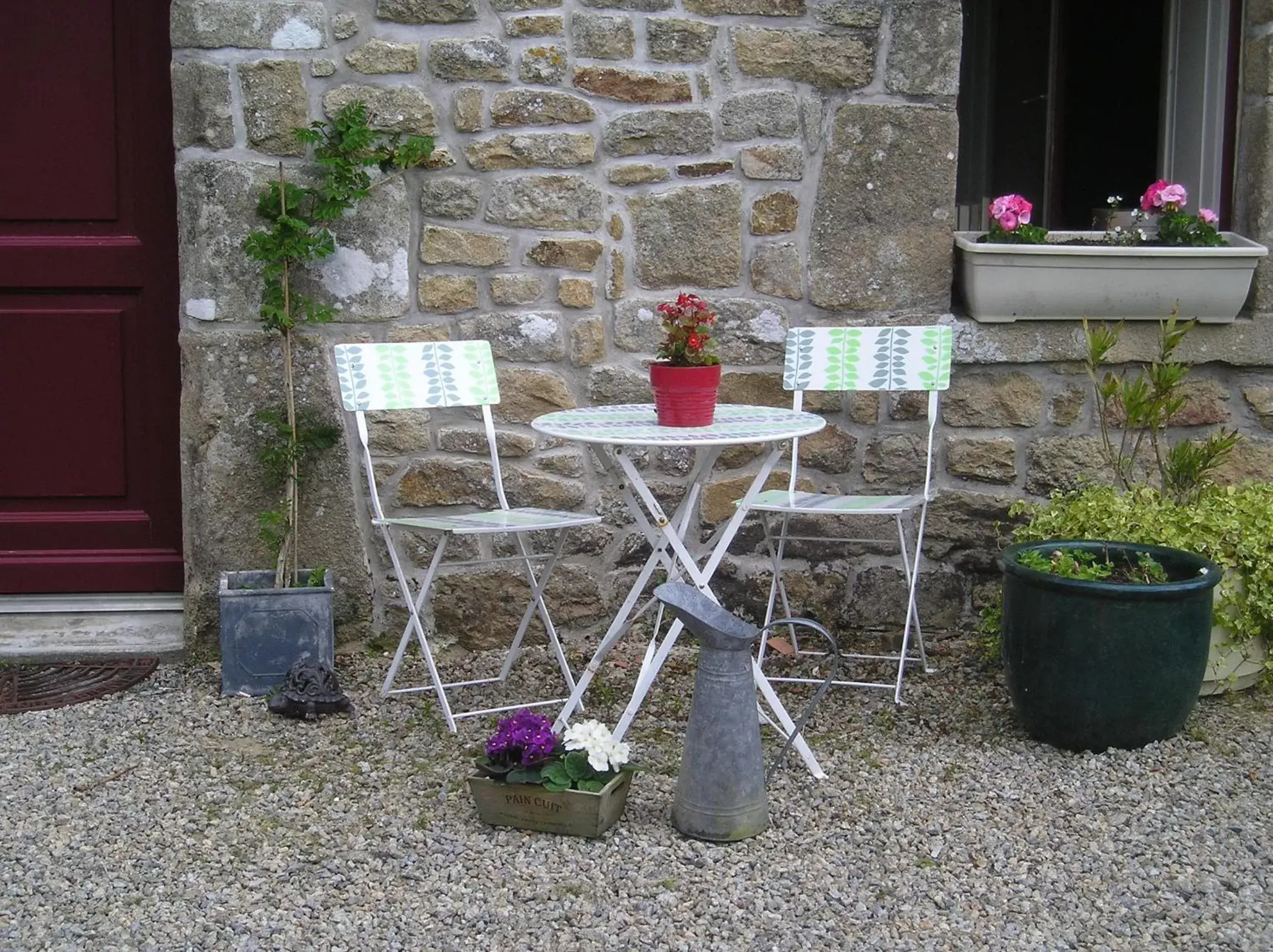 Patio in Les Hortensias de Kerbarch