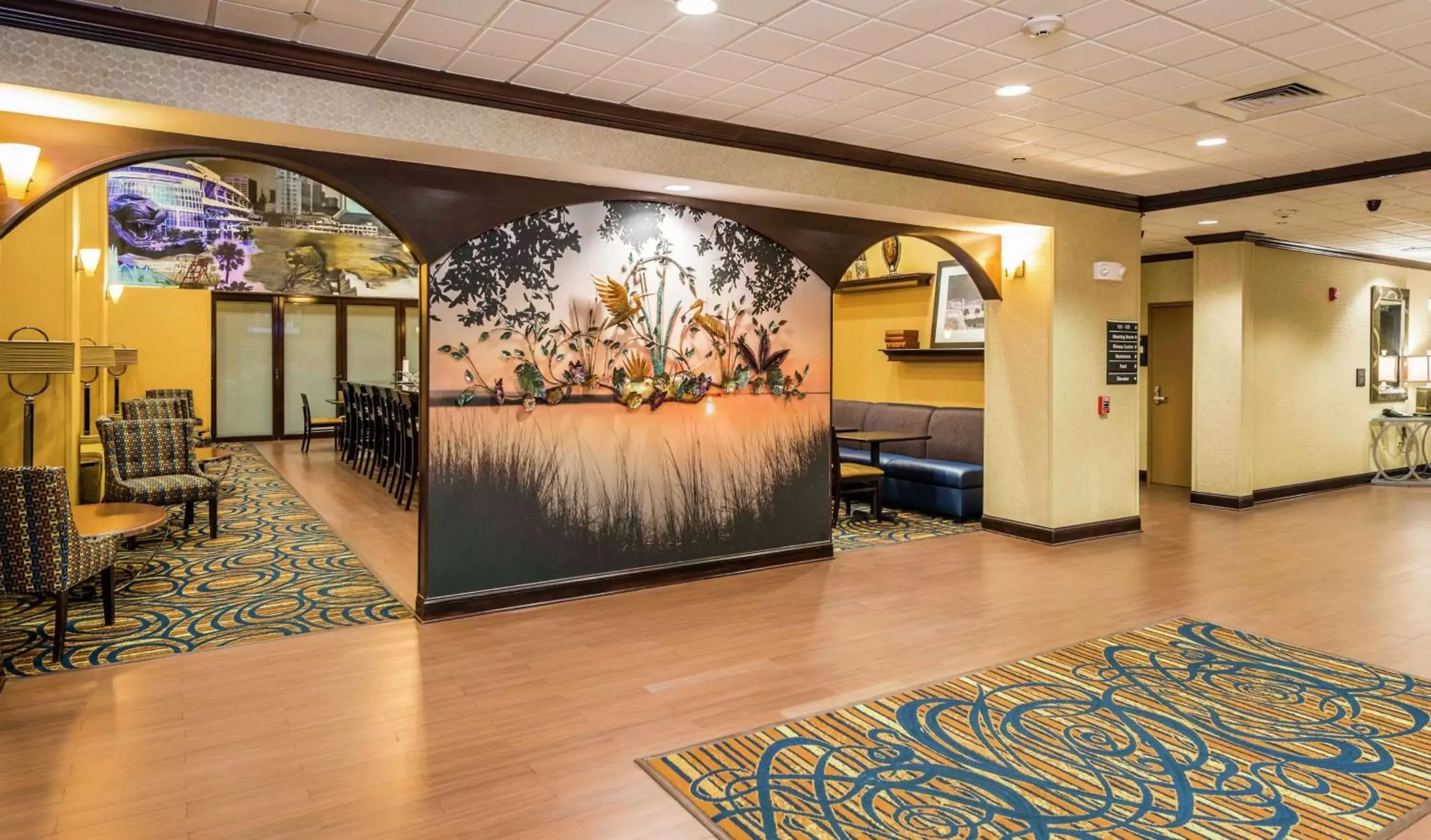 Lobby or reception, Lobby/Reception in Hampton Inn & Suites Jacksonville South - Bartram Park