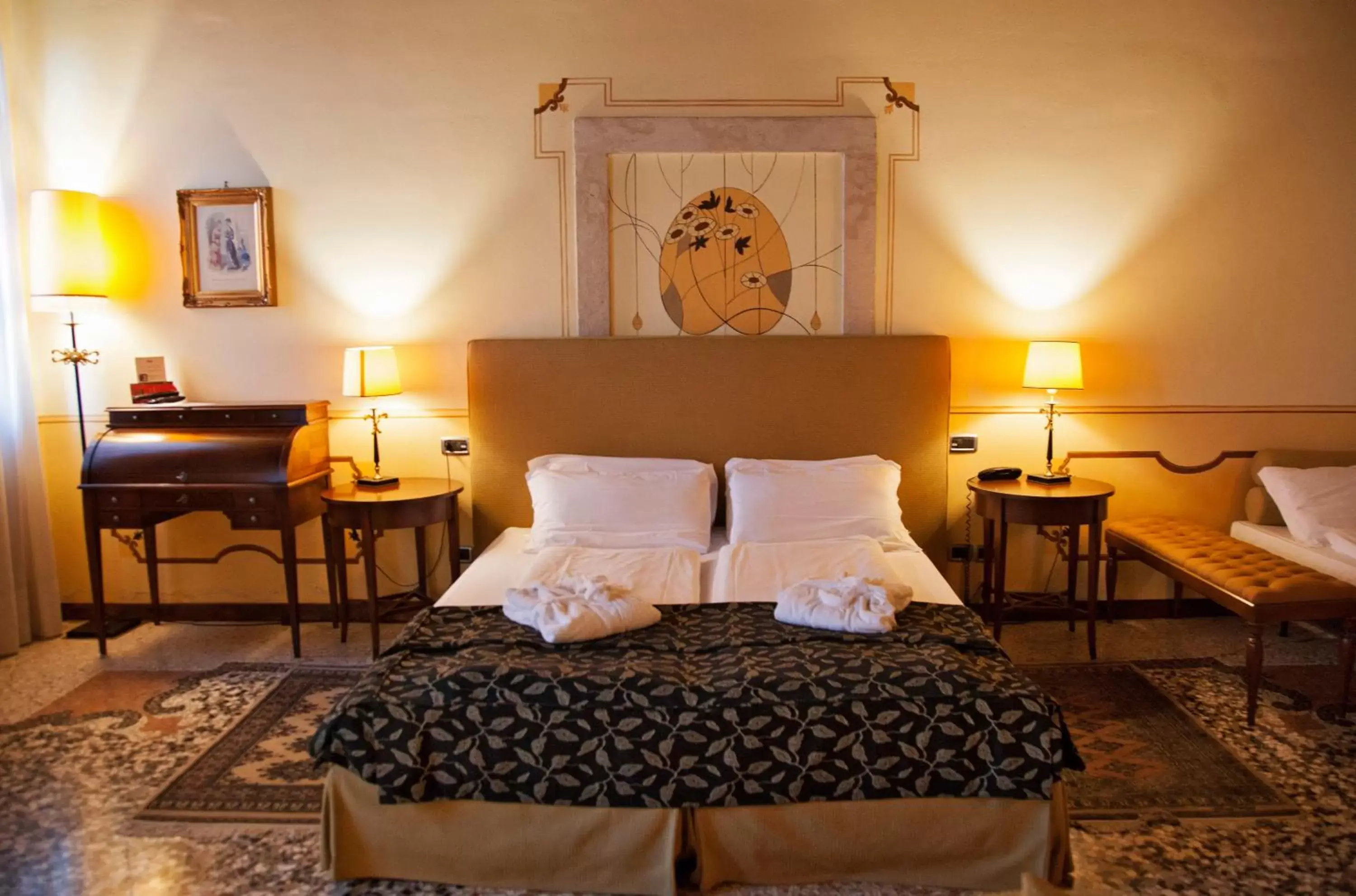 Bed in Hotel Villa Policreti