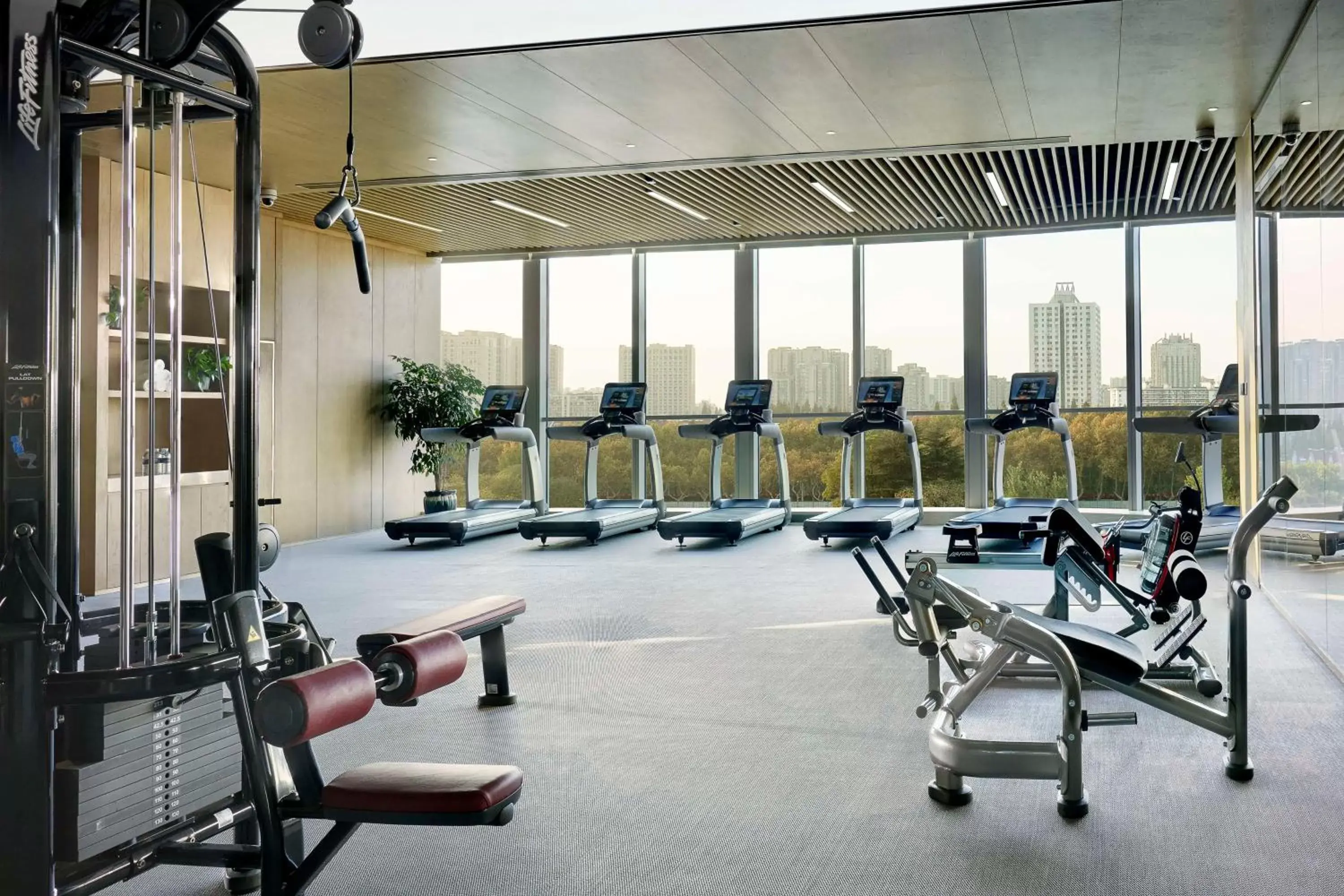 Fitness centre/facilities, Fitness Center/Facilities in Kempinski Hotel Nanjing