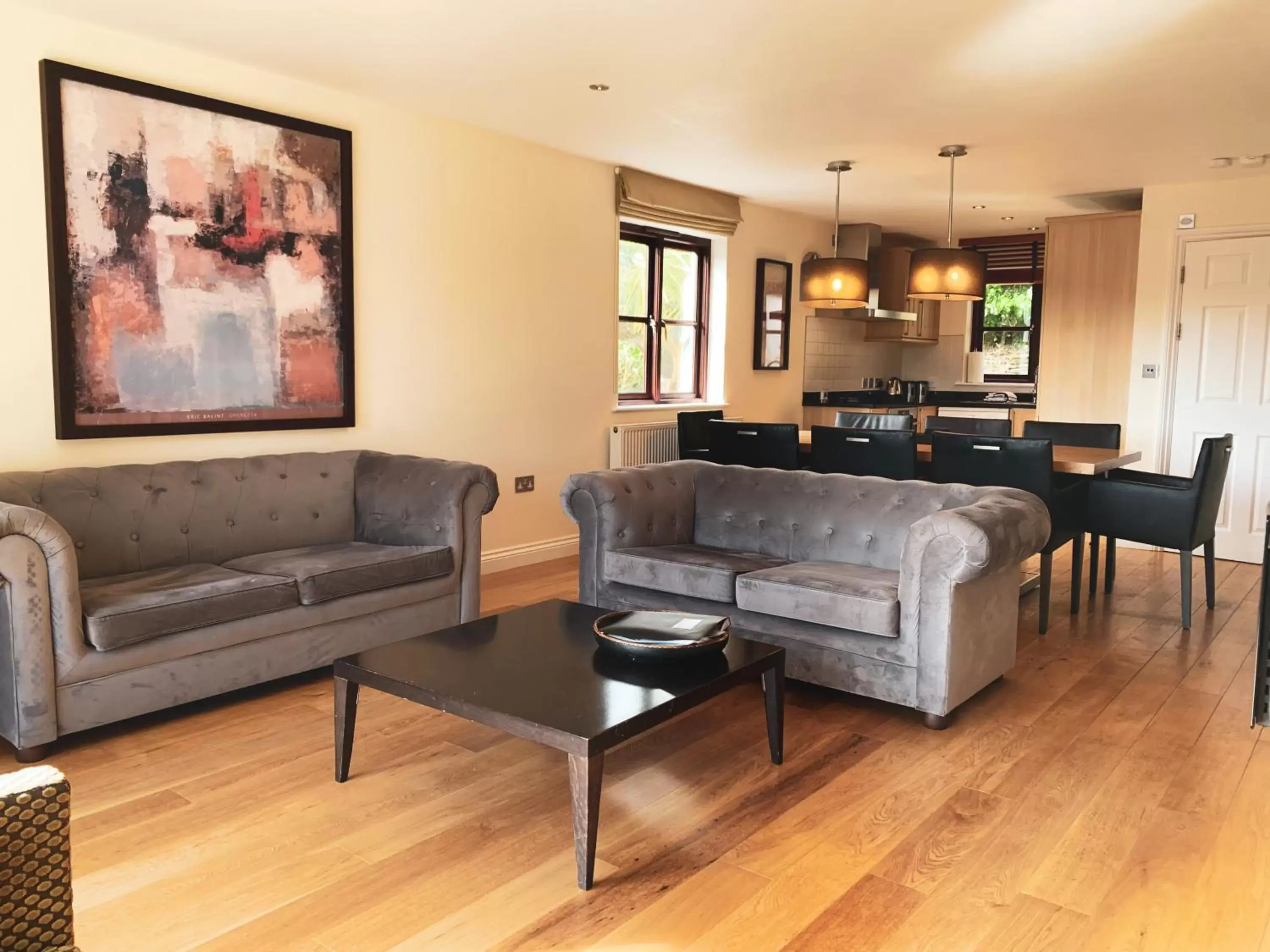 Living room, Seating Area in Hustyns Resort Cornwall
