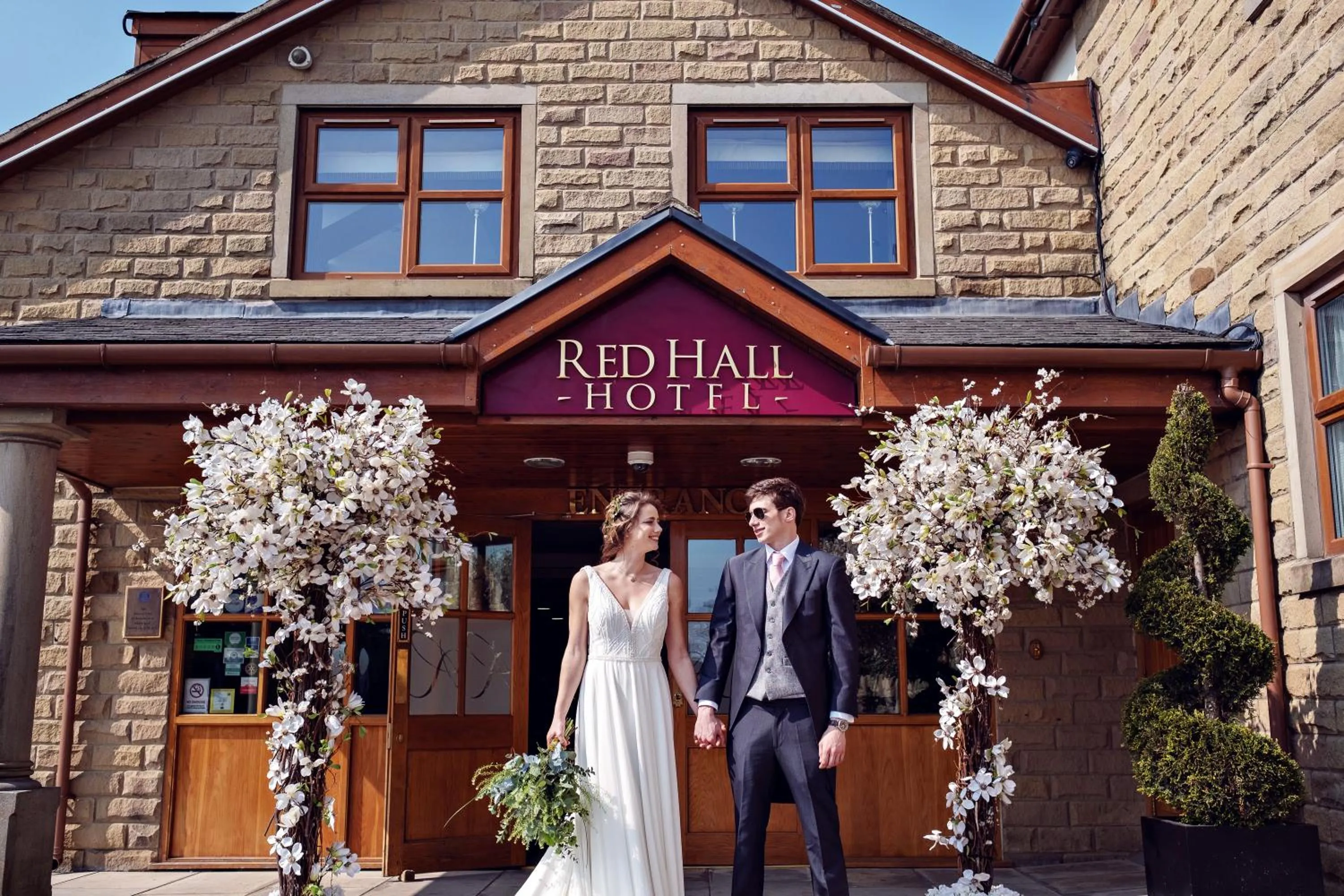 Facade/entrance in Red Hall Hotel