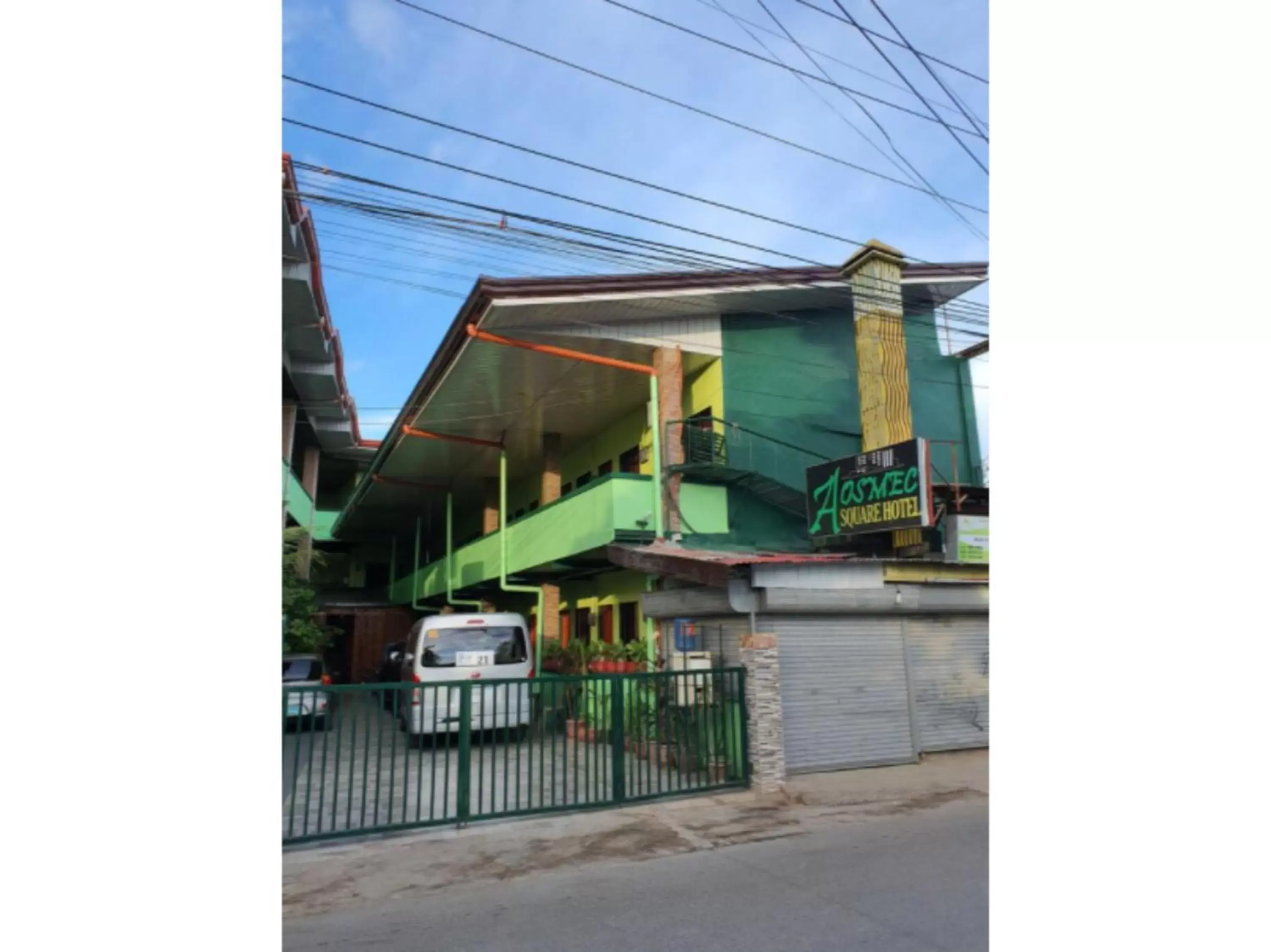 Facade/entrance, Property Building in Aosmec Square Hotel