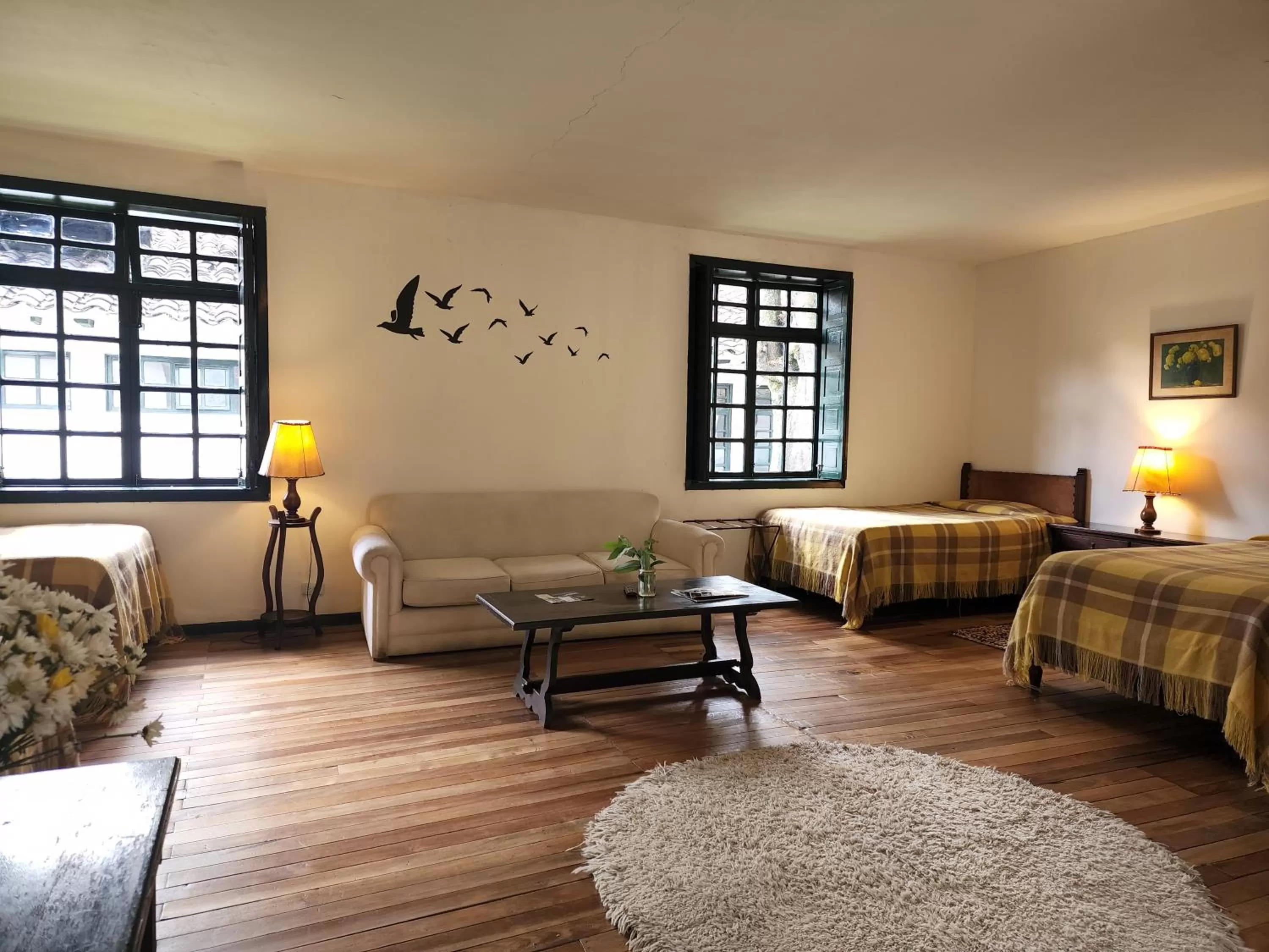 Photo of the whole room, Bed in Hacienda Suescún - 300 Años de Historia