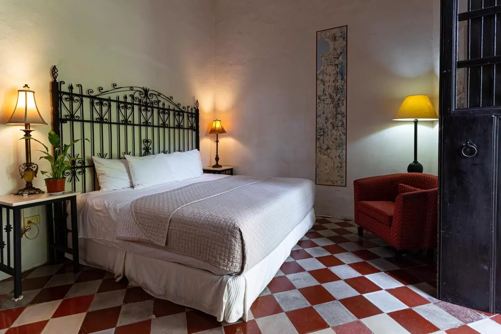 Bedroom, Bed in Villa Merida Boutique Hotel