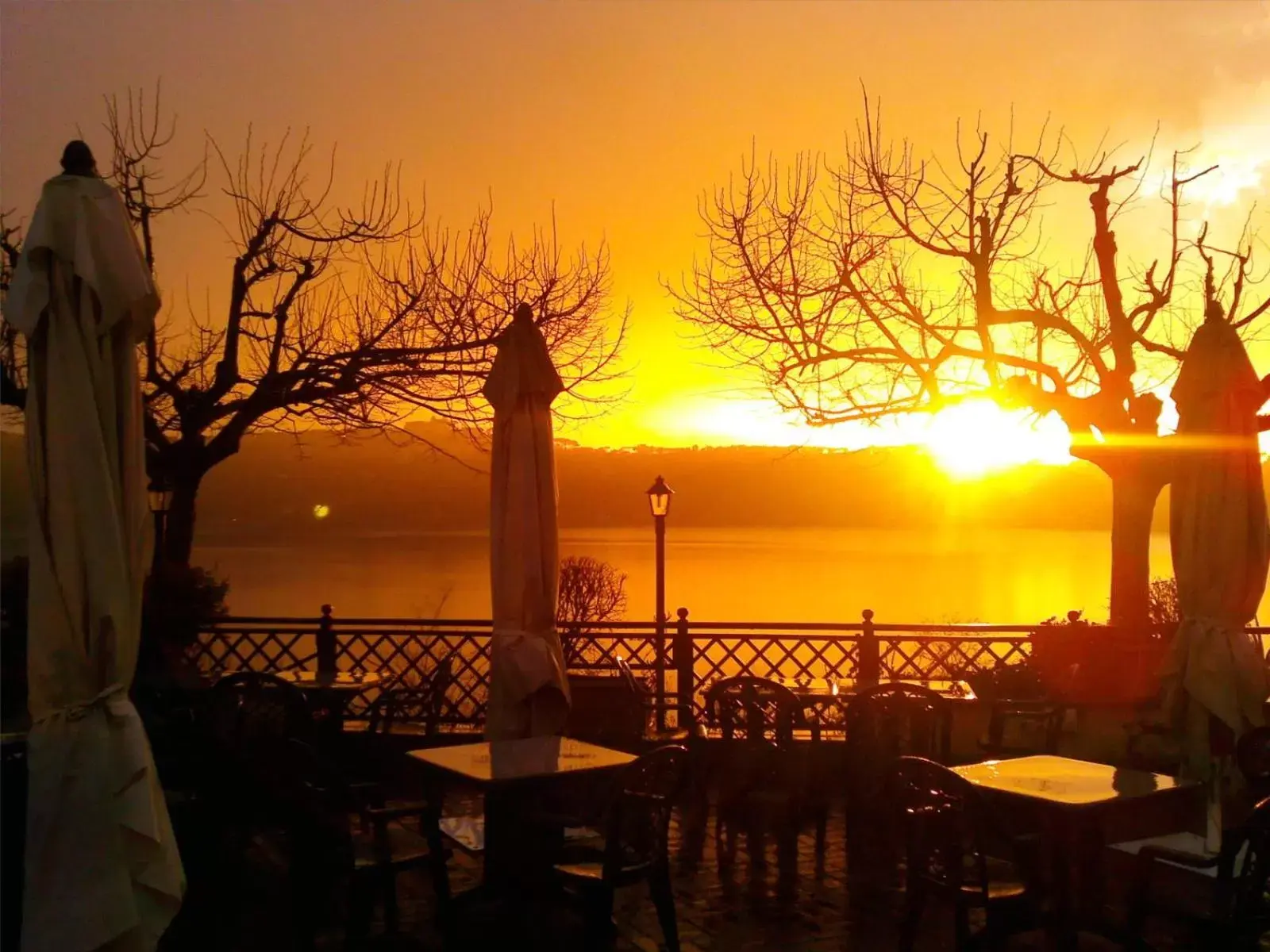 Patio, Sunrise/Sunset in Hotel Villa Degli Angeli