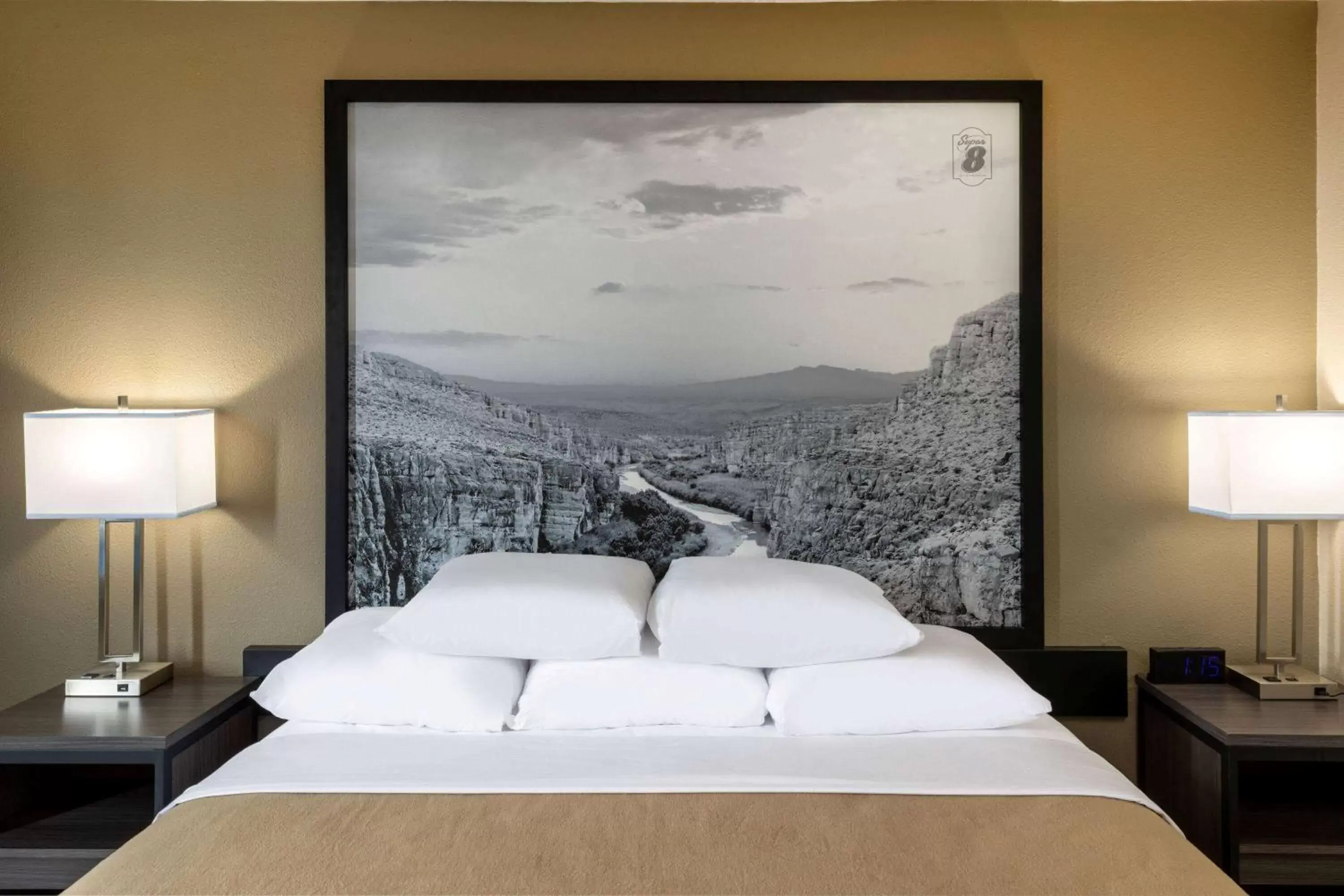 Photo of the whole room, Bed in Super 8 by Wyndham Laredo