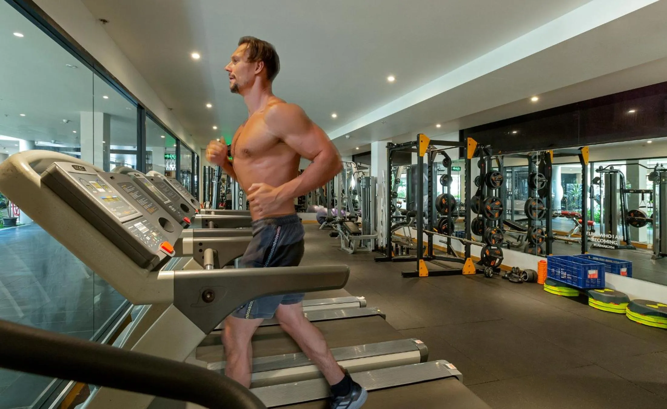 Fitness centre/facilities in Baan Laimai Beach Resort & Spa - SHA Extra Plus