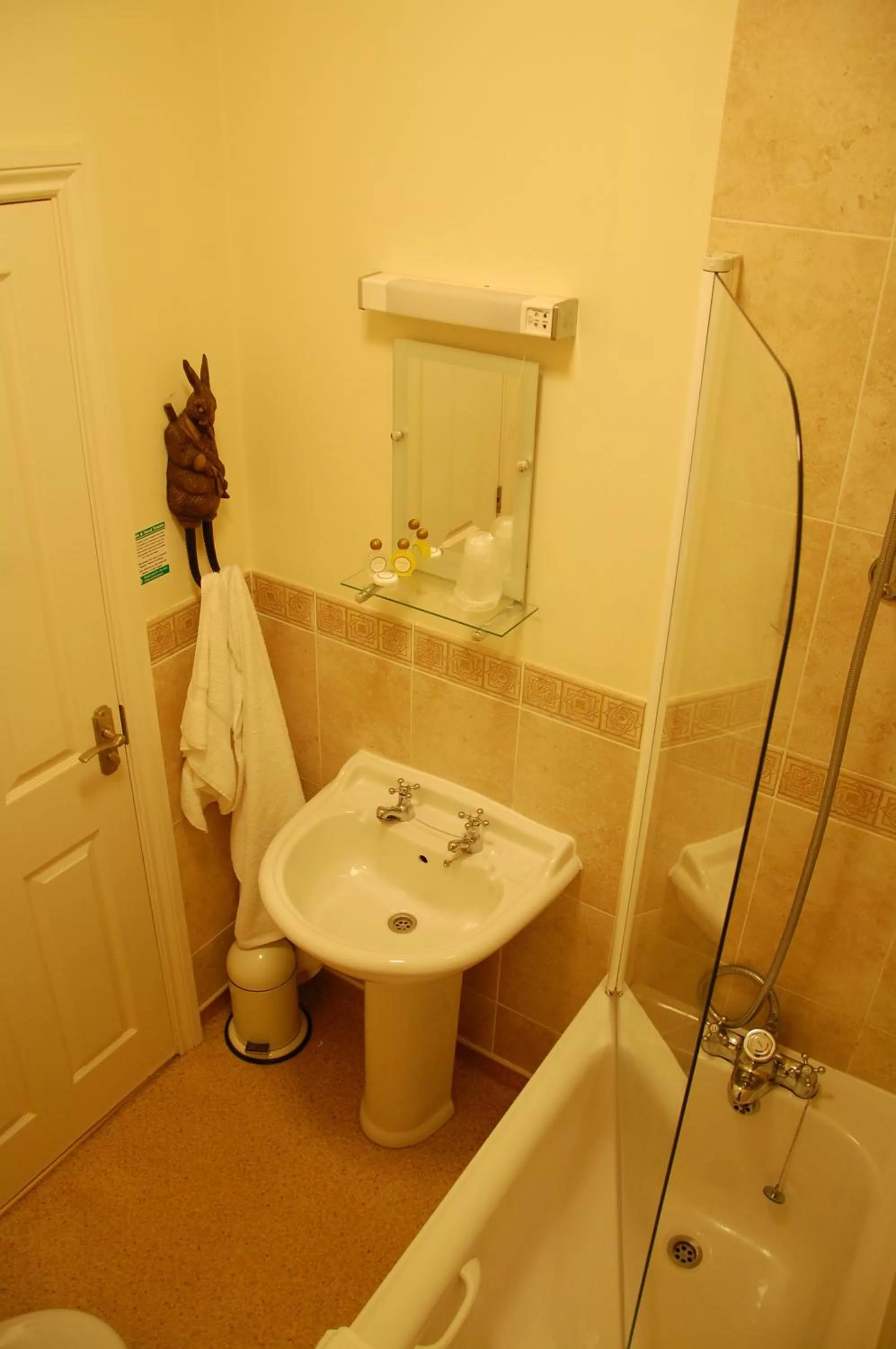 Shower in The Down Inn